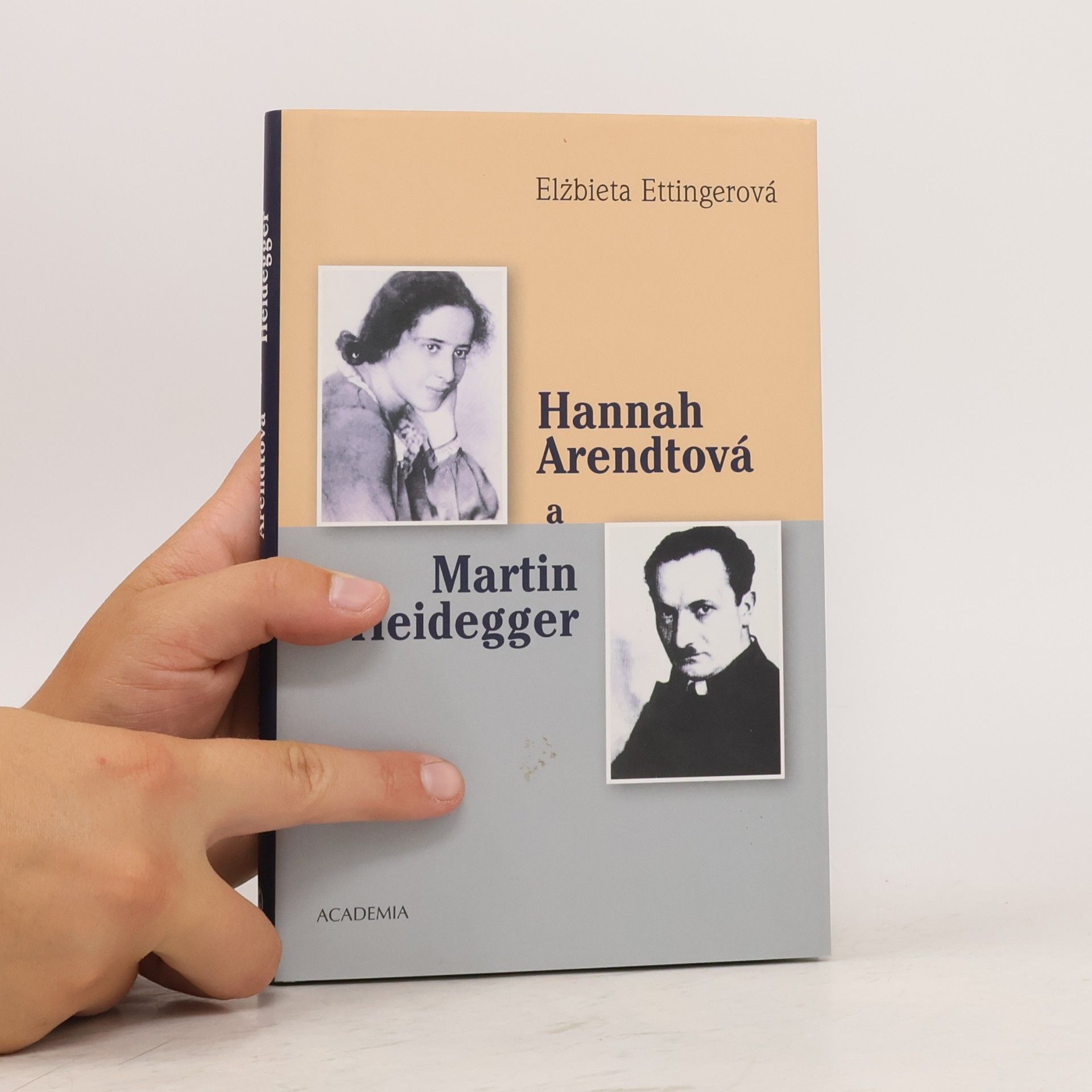 Elżbieta Ettinger Hannah Arendtová a Martin Heidegger