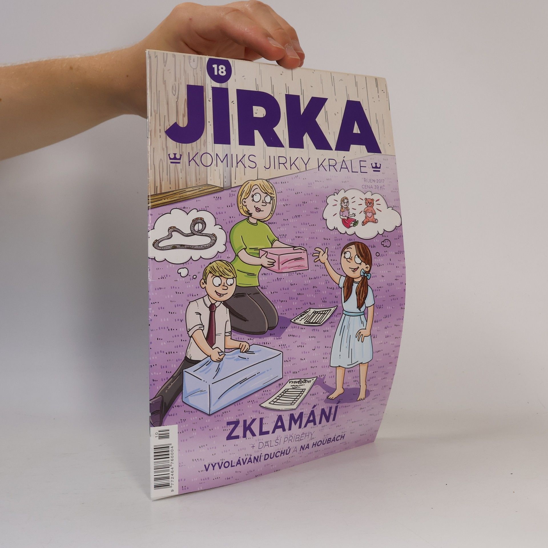 Jirka Král Jirka 10/2017. Komiks Jirky Krále 18