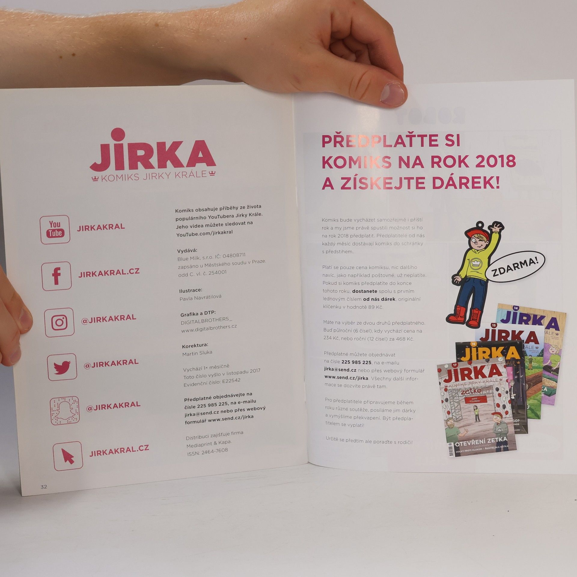 Jirka Král Jirka 19/2017. Komiks Jirky Krále