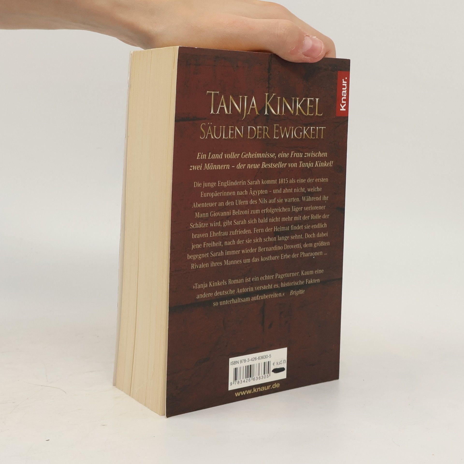 Tanja Kinkel Säulen der Ewigkeit