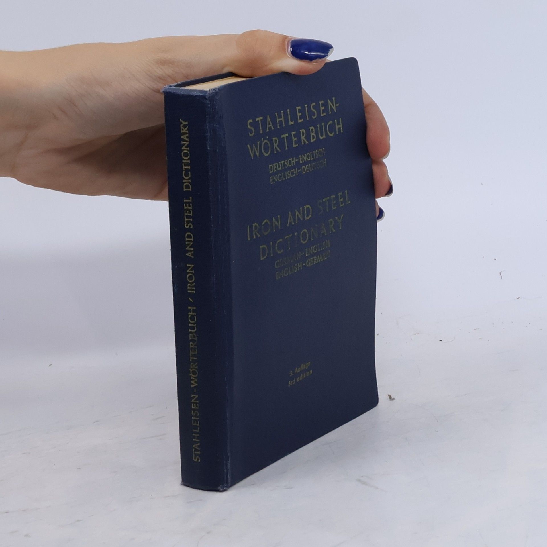 Verein Deutscher Eisenhuttenleute Stahleisen-Wörterbuch