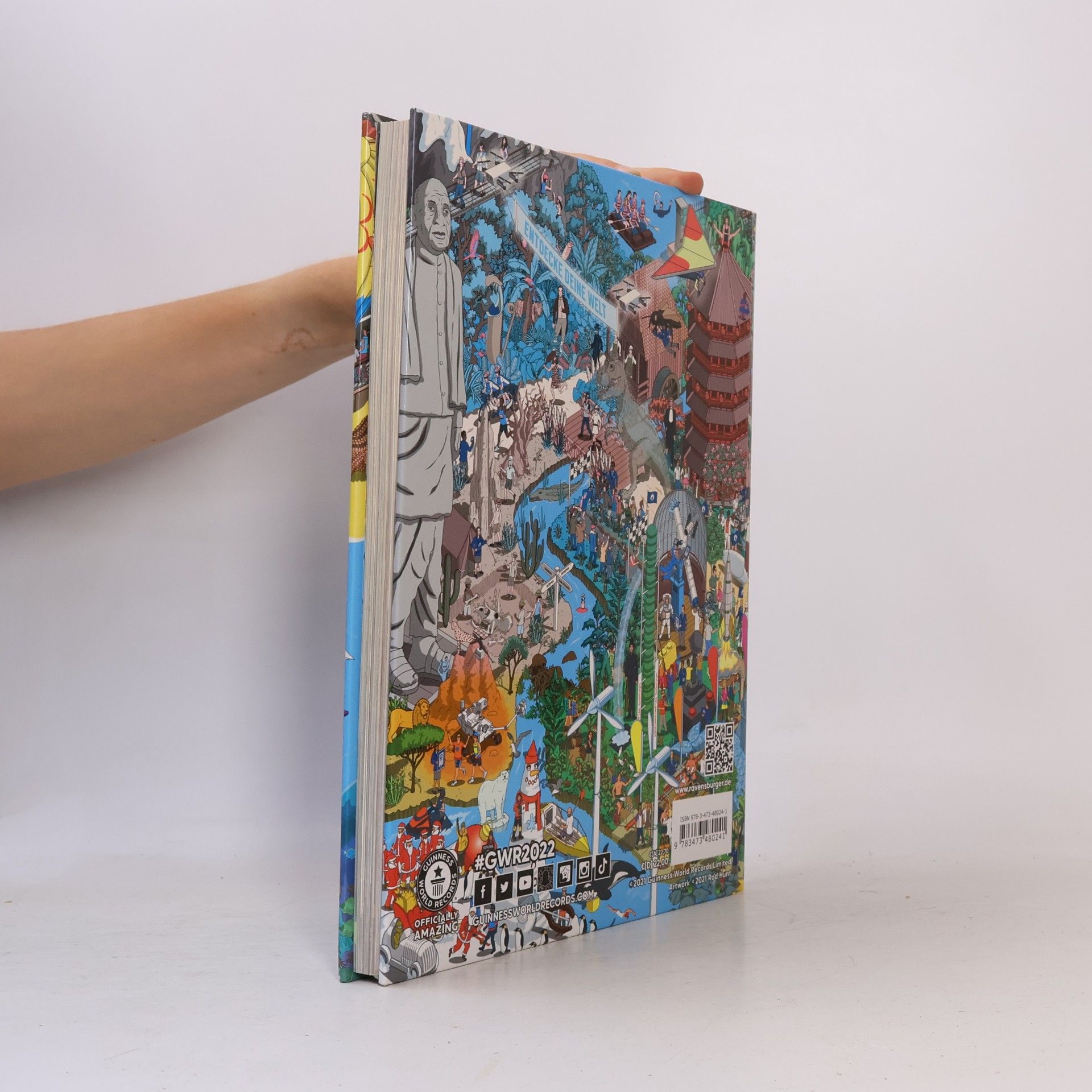 Various authors Guinness World Records 2022. Deutschsprachige Ausgabe