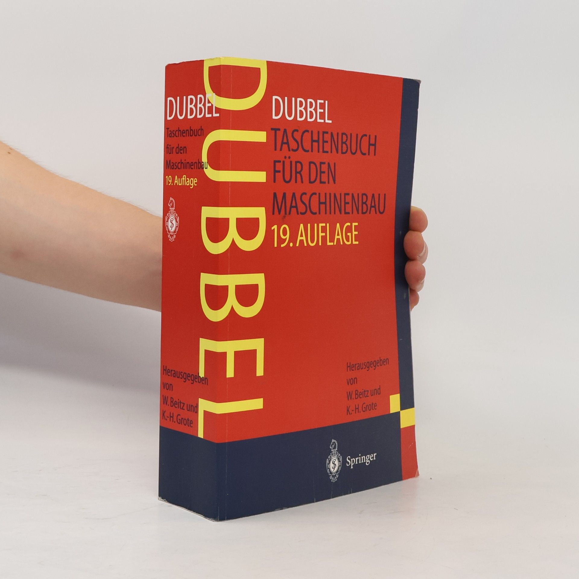 Heinrich Dubbel DUBBEL - Taschenbuch für den Maschinenbau