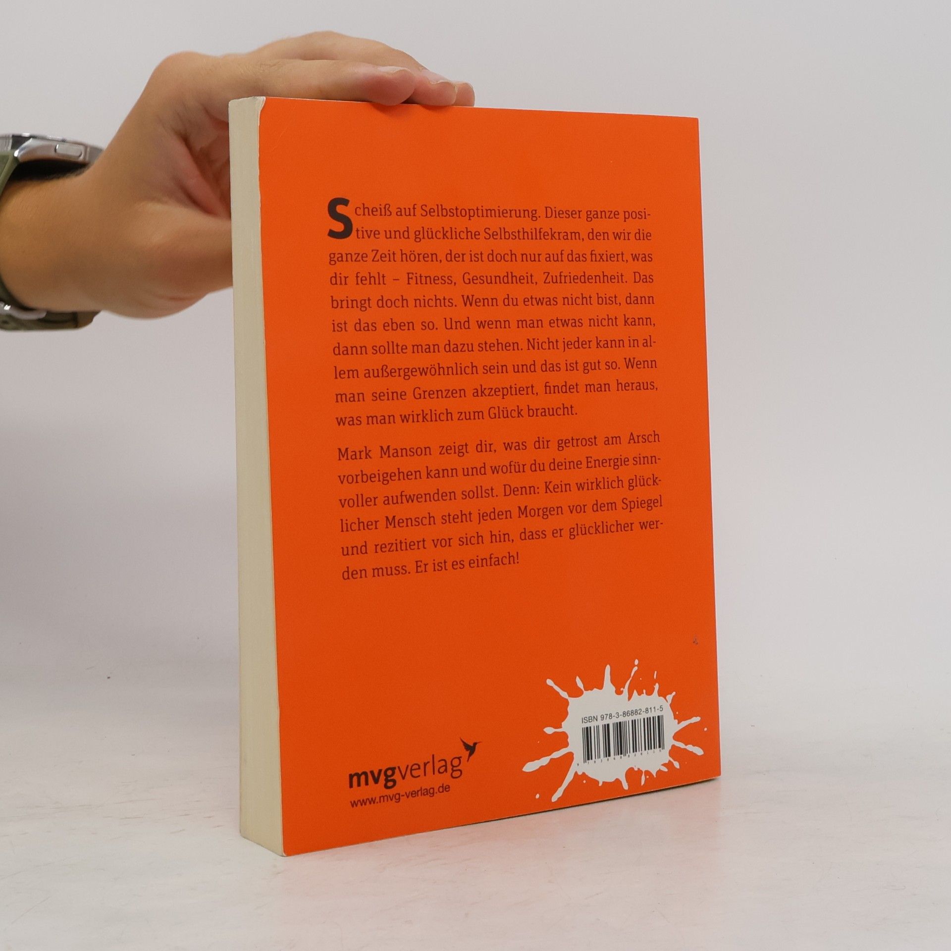 Mark Manson Die subtile Kunst des darauf Scheissens
