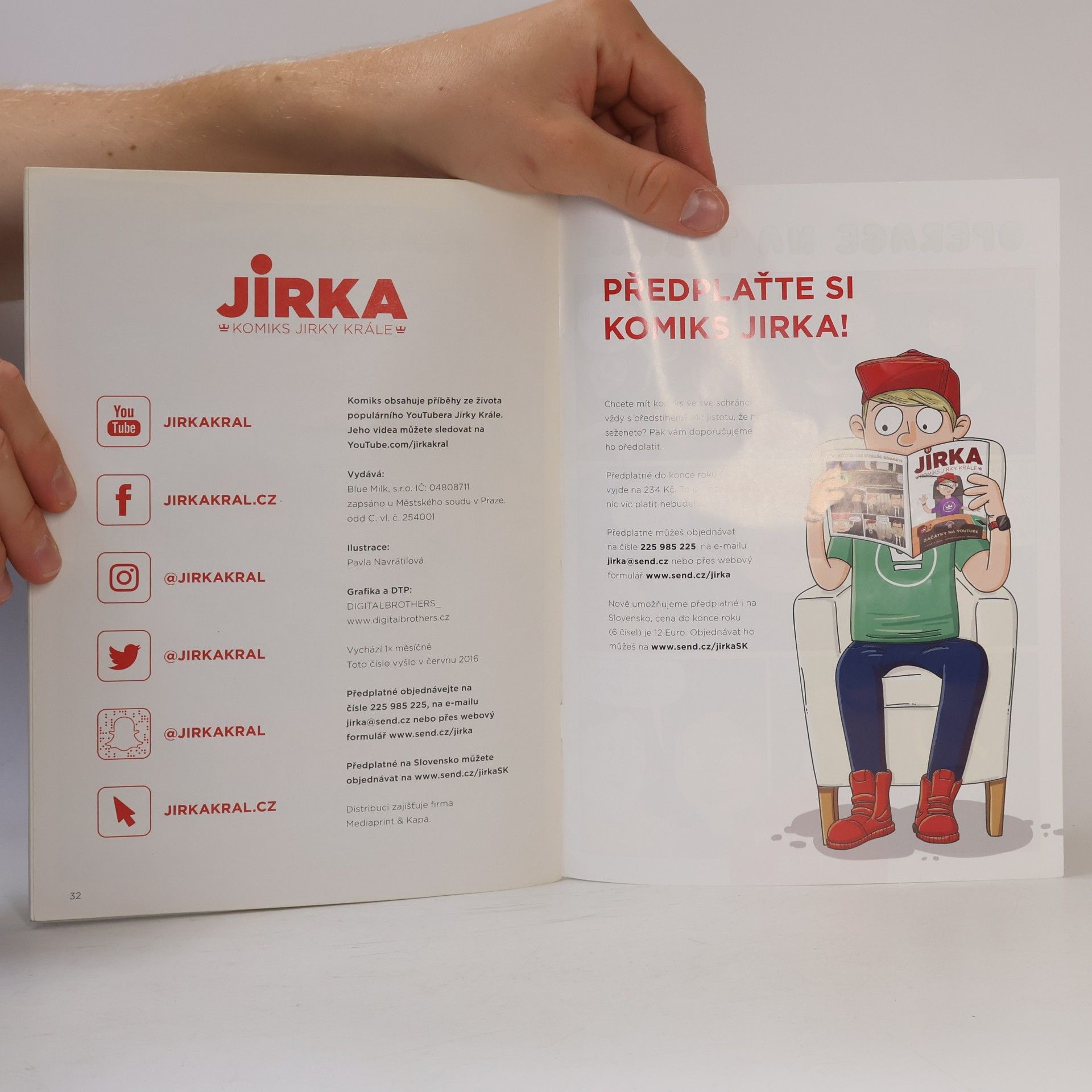 Jirka Král Jirka. Komiks Jirky Krále 02/2016