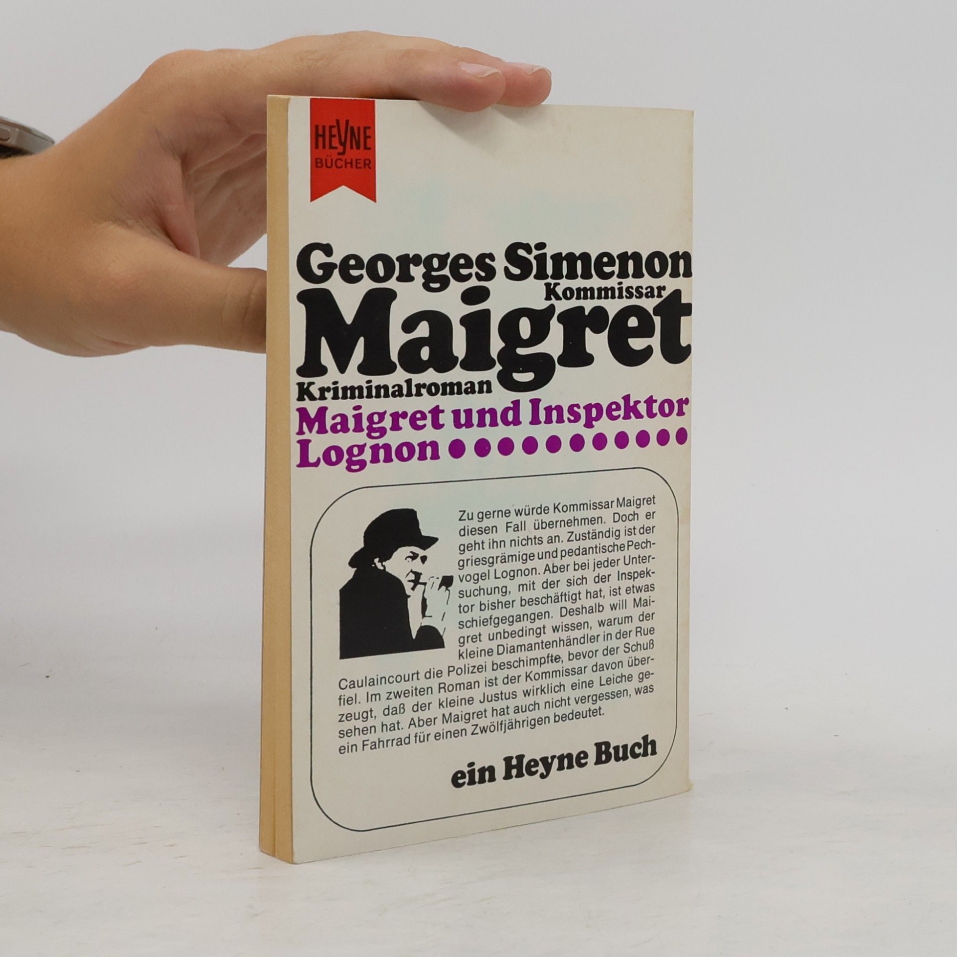Georges Simenon Maigret und Inspektor Lognon