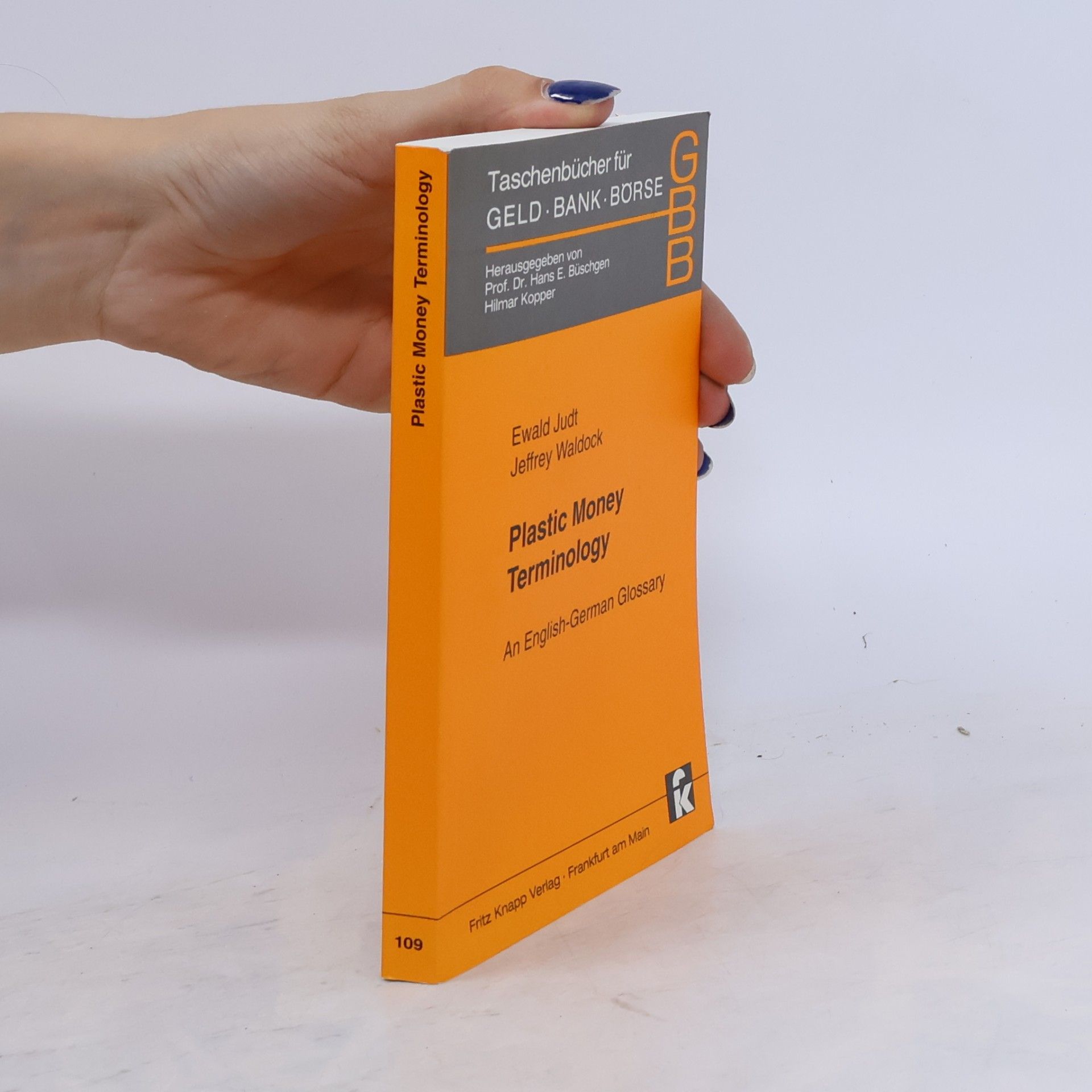 Jeffrey Waldock Plastic Money Terminology