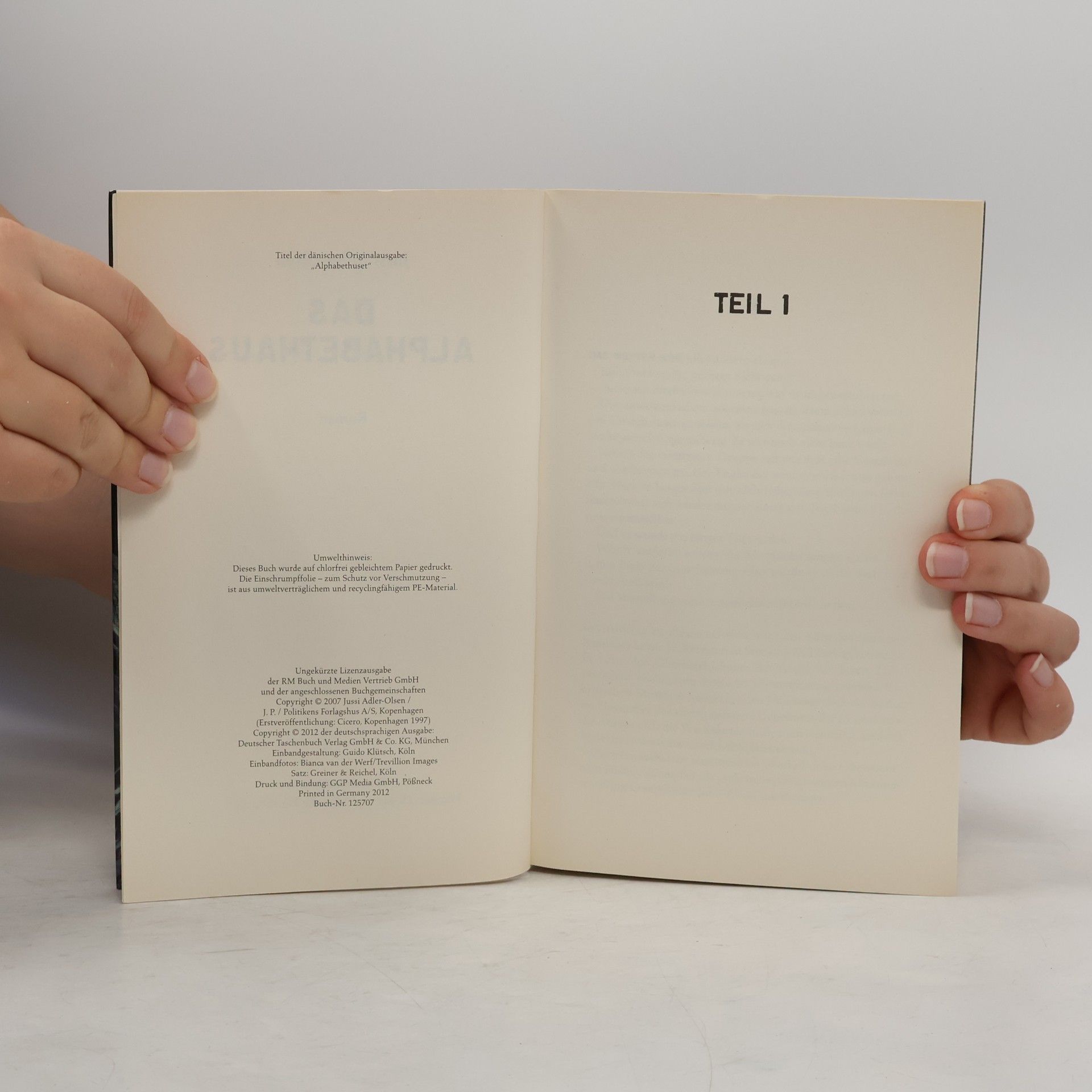 Jussi Adler-Olsen Das Alphabet Haus