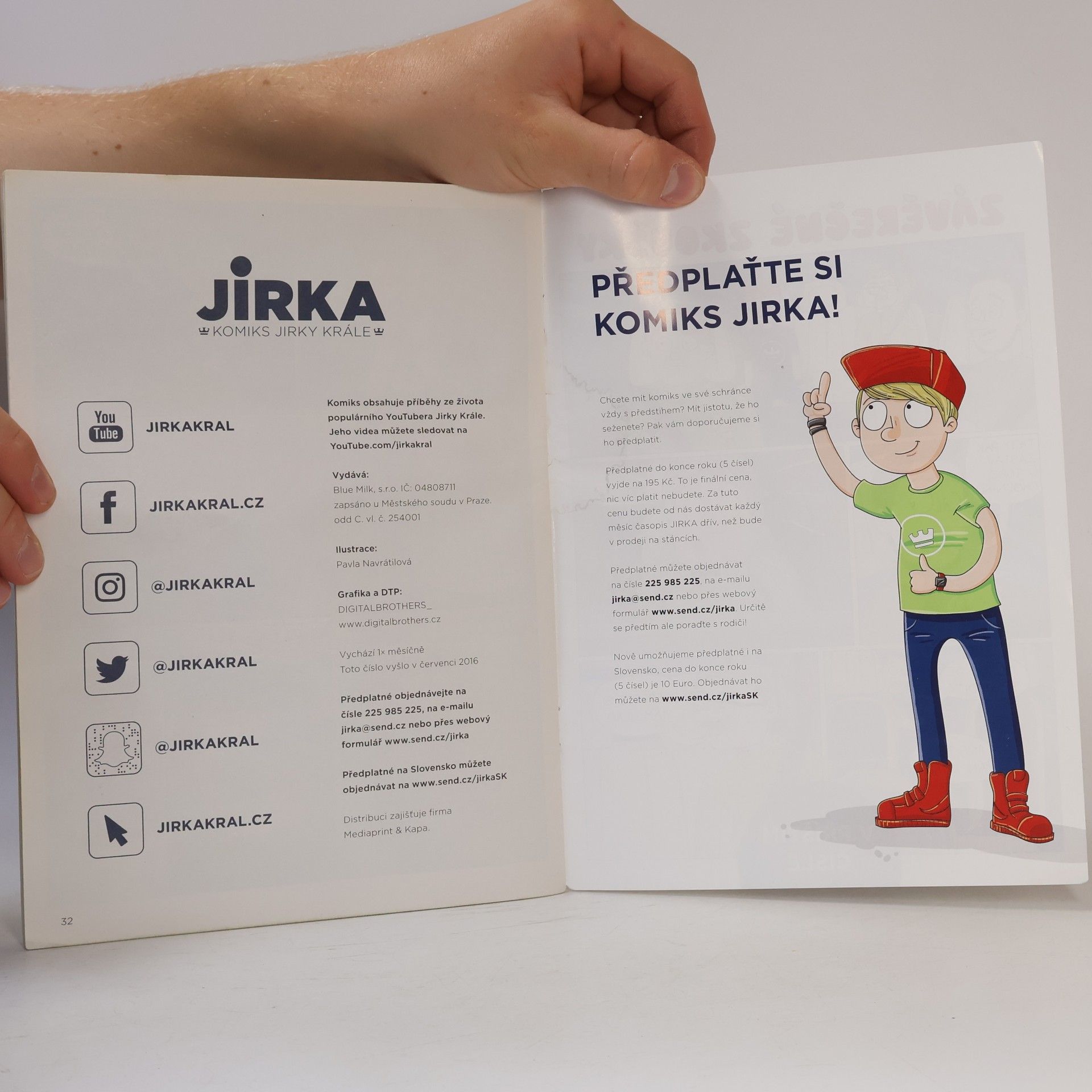 Kolektív autorov Jirka 7/2016. Komiks Jirky Krále 03