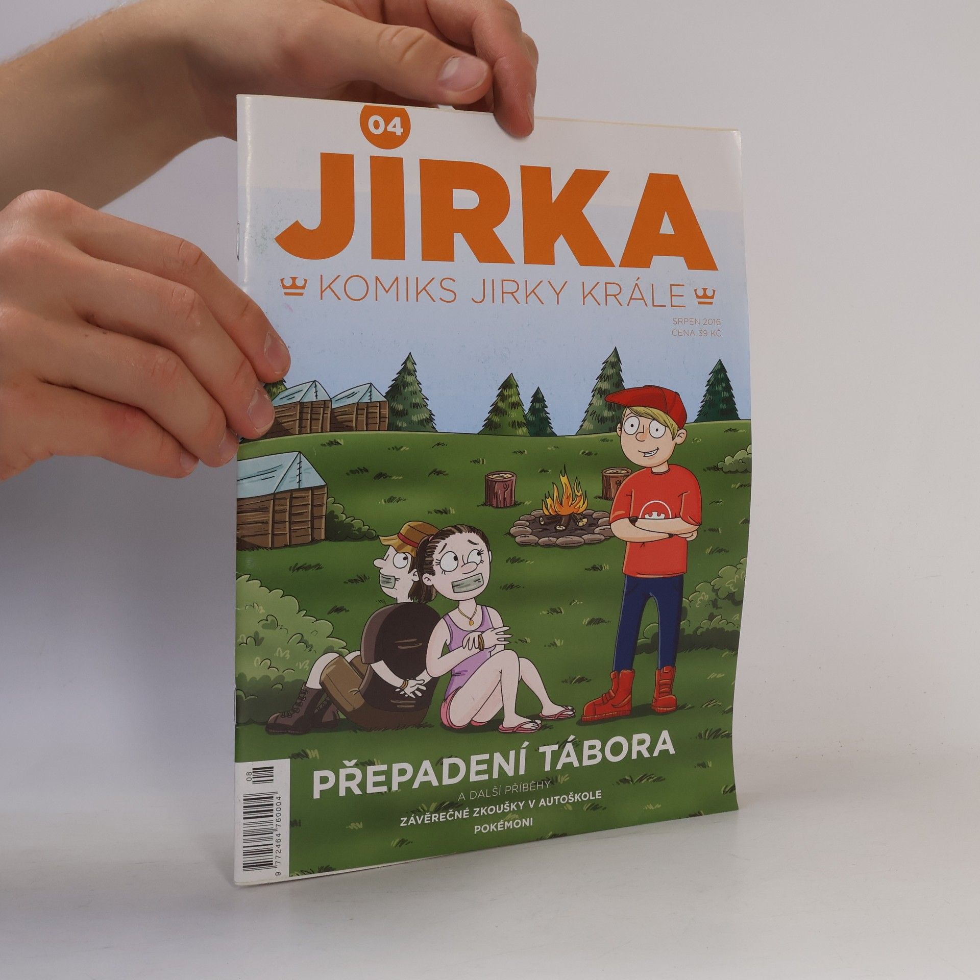 Jirka Král Komiks Jirky Krále 8/2016. Číslo 4. Přepadení tábora.