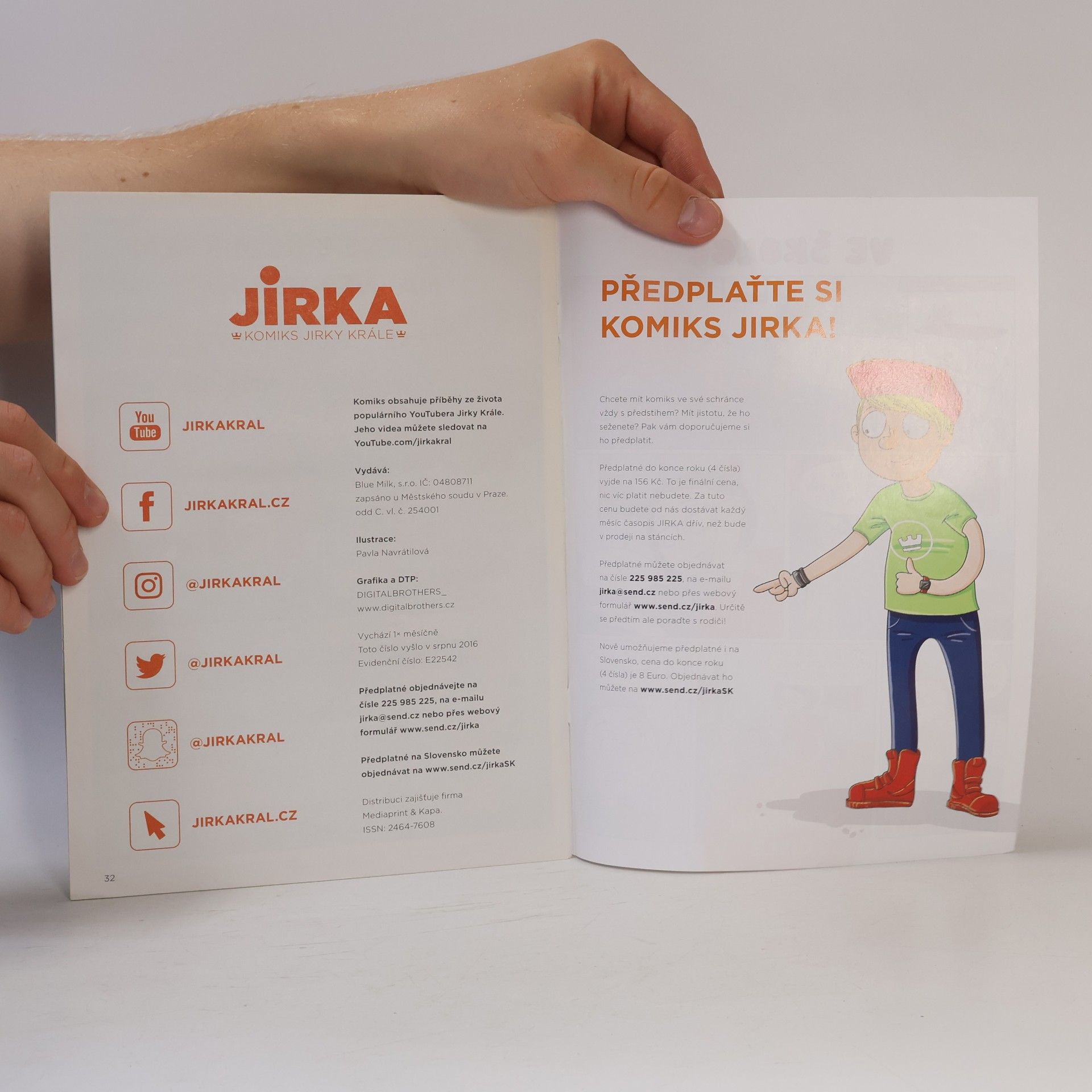 Jirka Král Komiks Jirky Krále 8/2016. Číslo 4. Přepadení tábora.