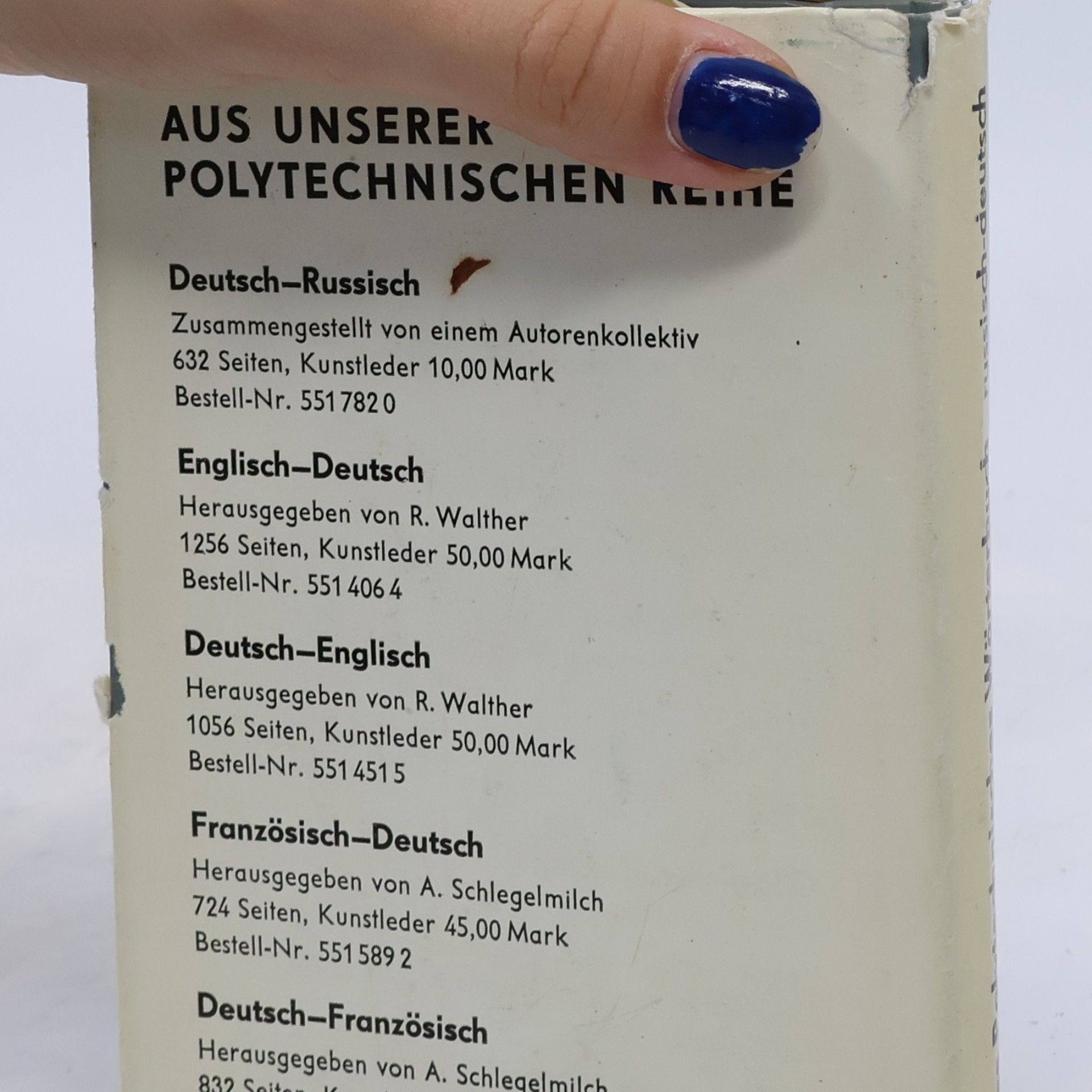 Kolektív autorov Kleines Polytechnisches Wörterbuch