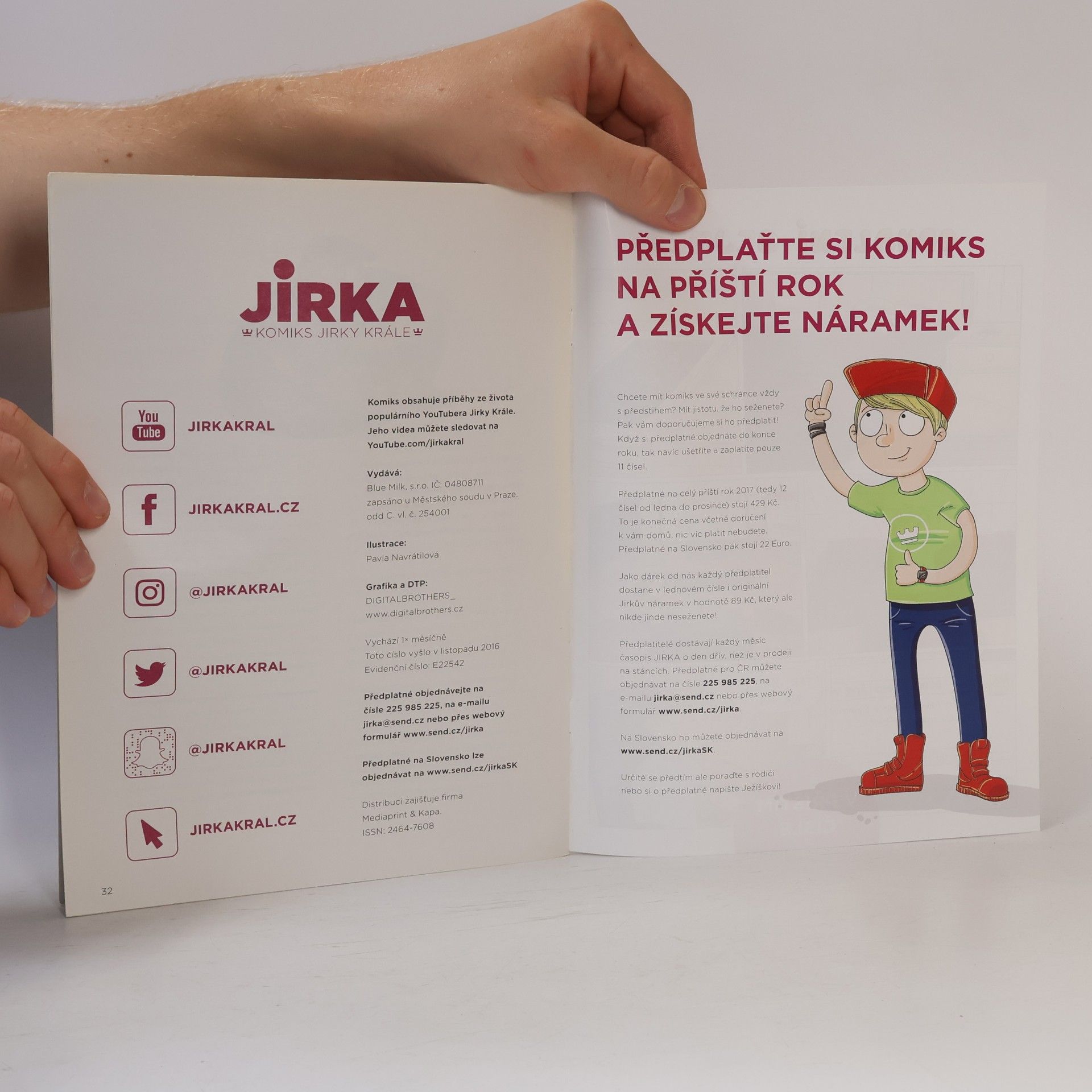 Jirka Král Jirka 11/2016. Komiks Jirky Krále 7