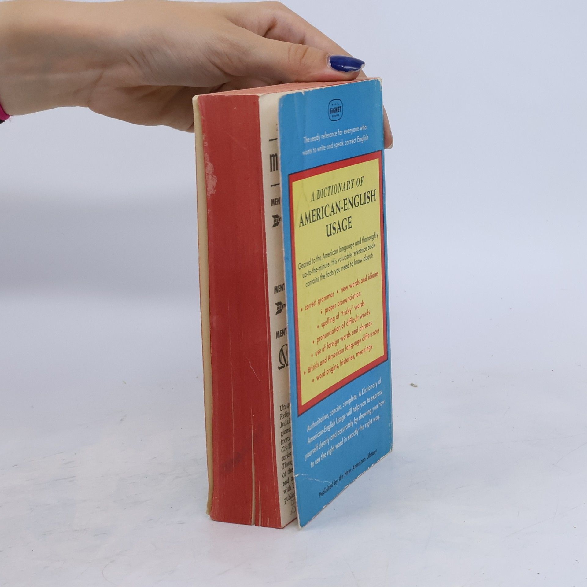 Margaret Nicholson A Dictionary of American-English Usage