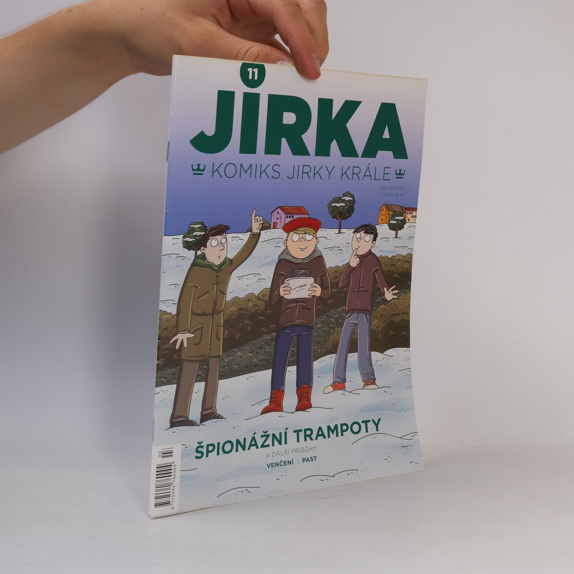 Autorenkollektiv Jirka. Komiks Jirky krále. Špionážní trampoty. Číslo 11