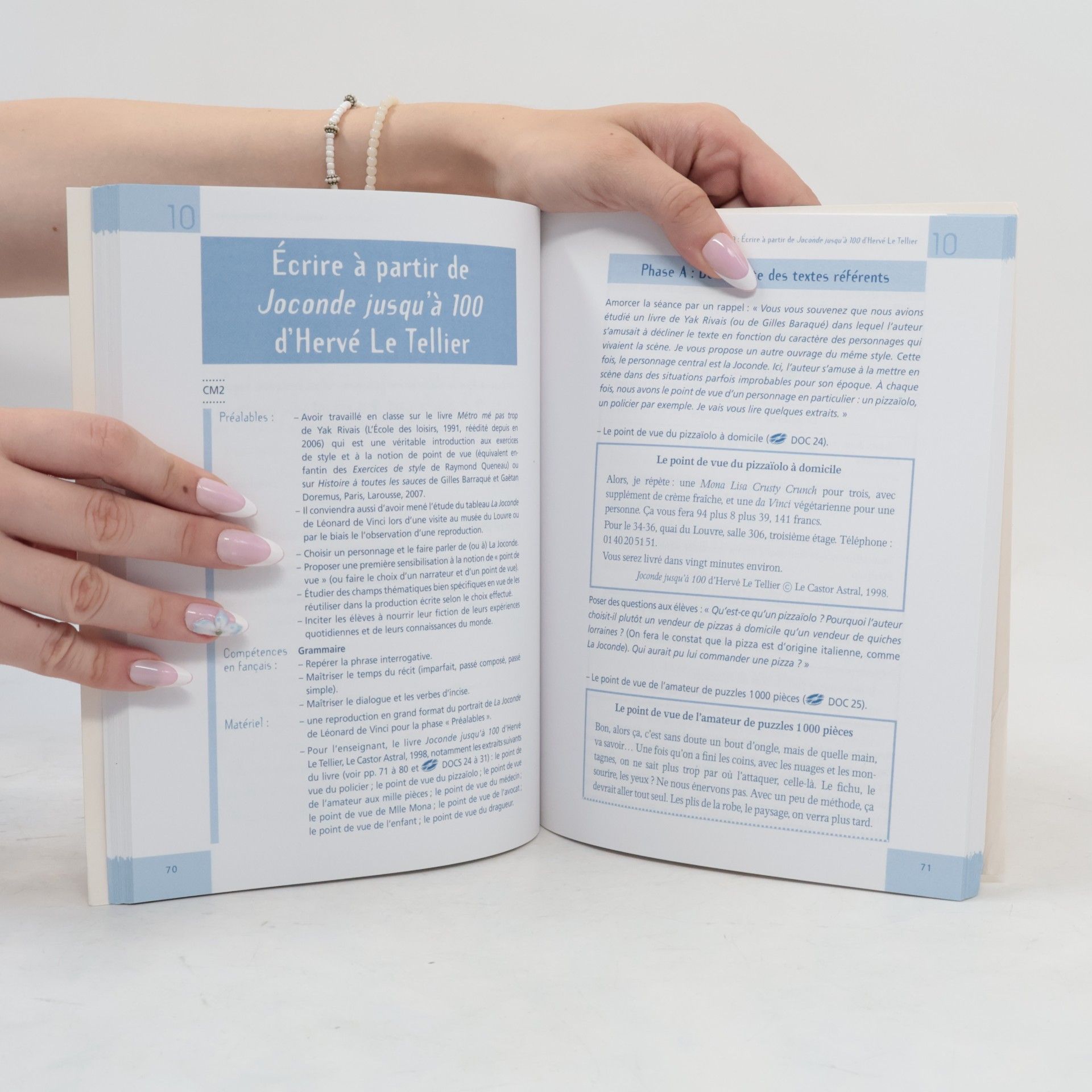 Marie-Chantal Leblanc Cycle 3: Écrire à partir d'œuvres littéraires et artistiques (+ CD-Rom)