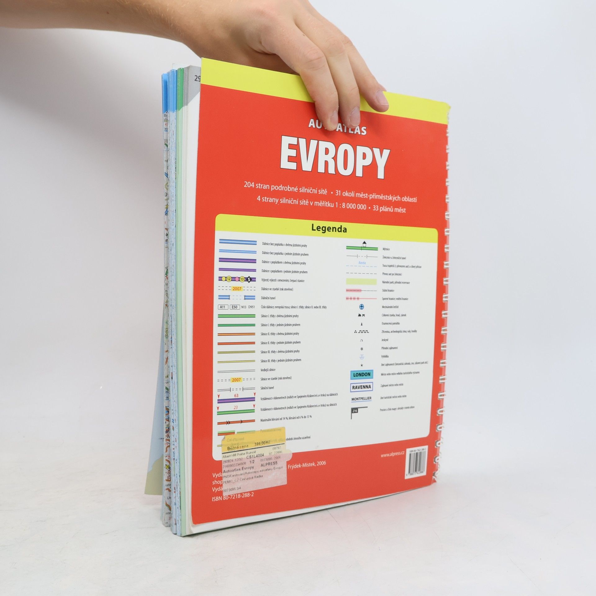 Castelli Vittorio Autoatlas Evropy