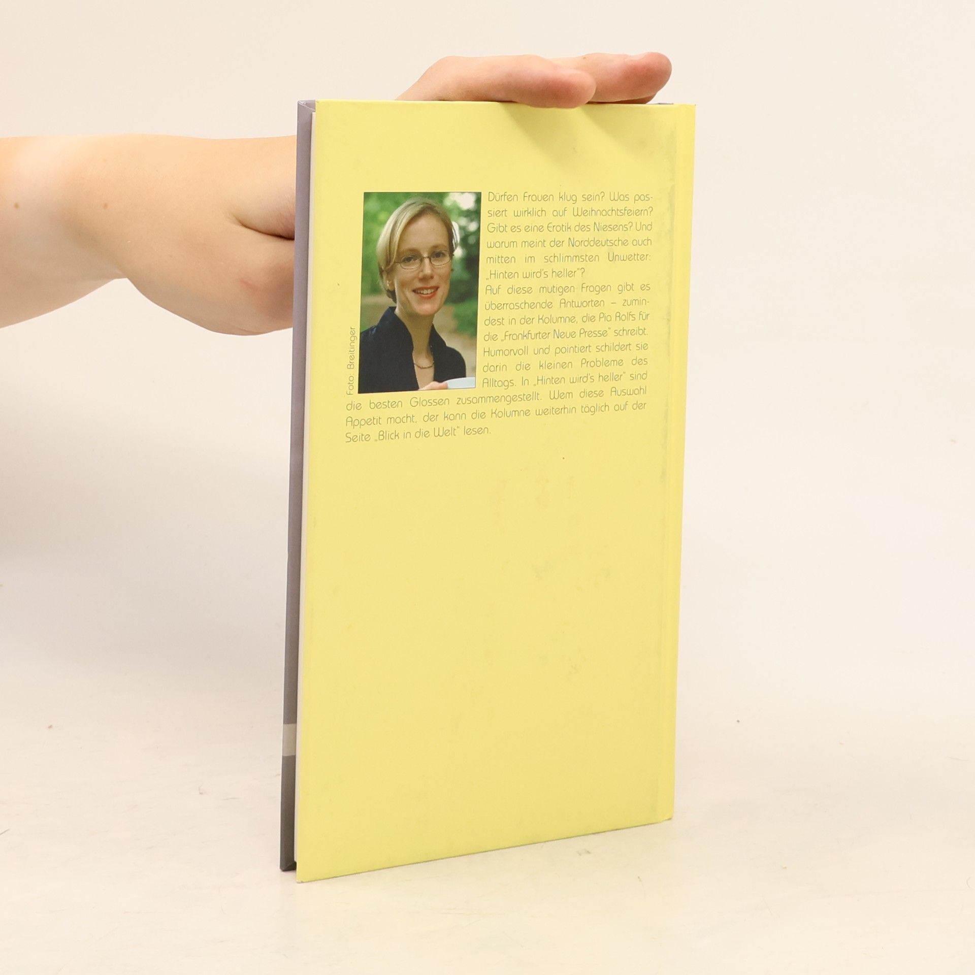 Pia Rolfs Hinten wird's heller