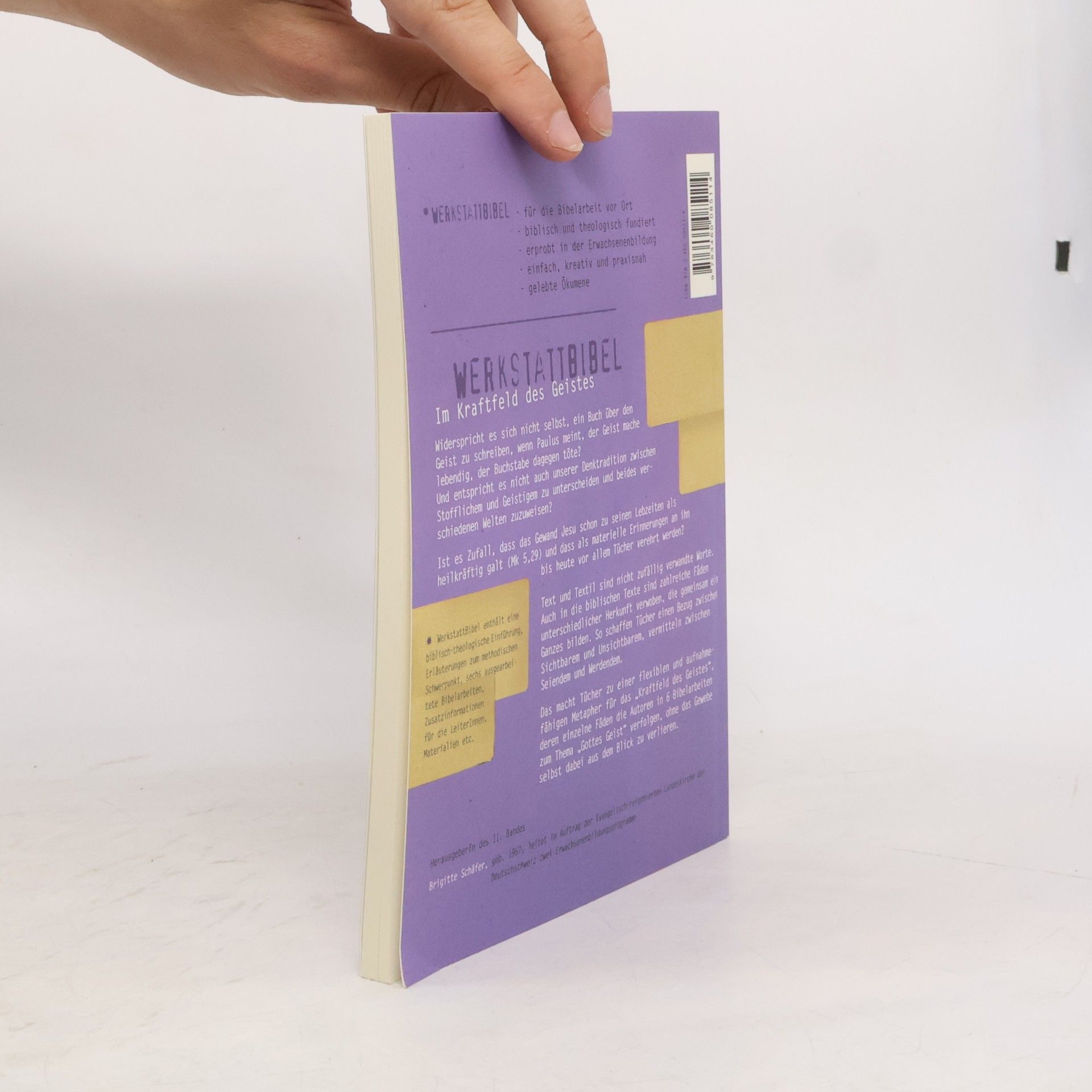 Brigitte Schäfer Werkstattbibel - 11: Im Kraftfeld des Geistes