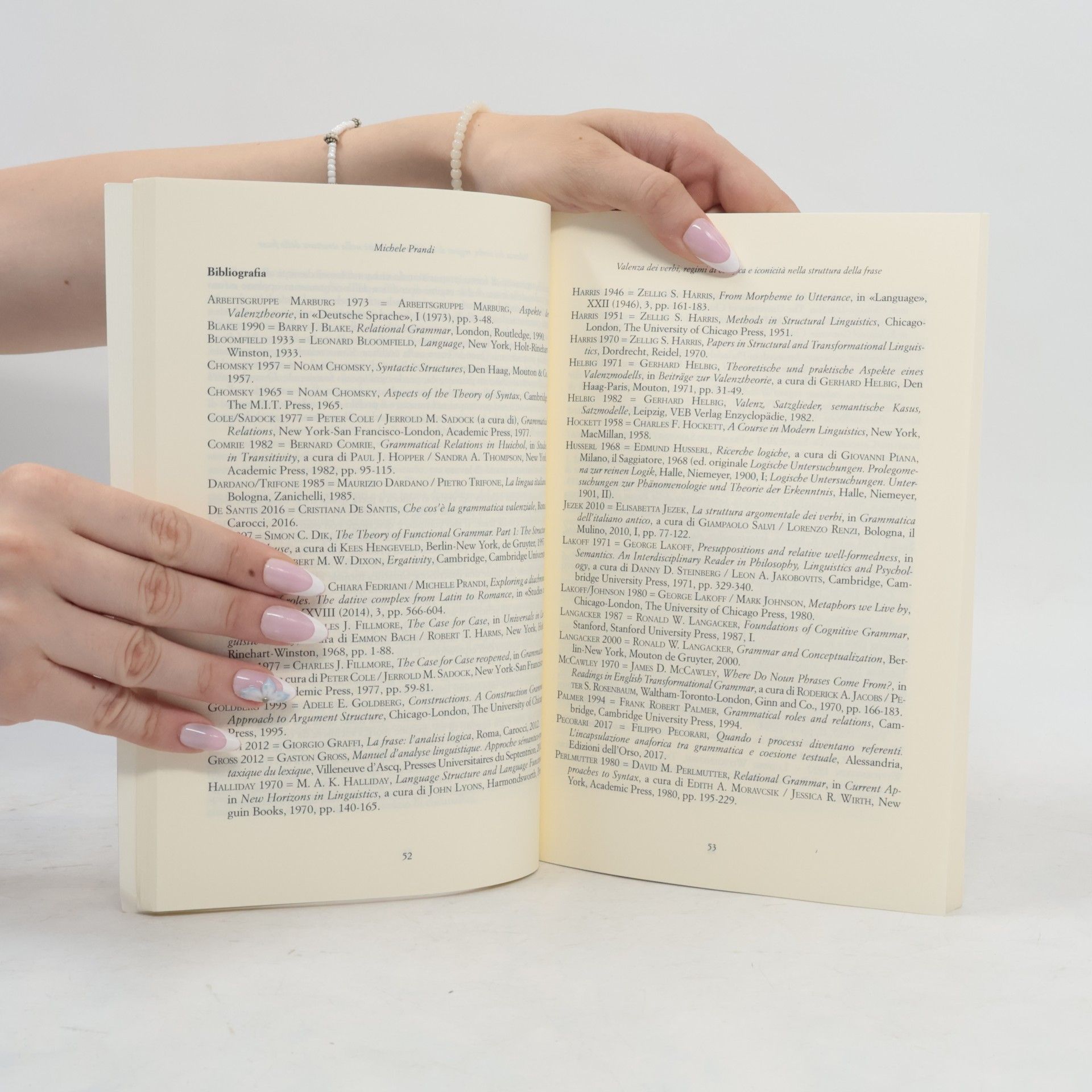Sara Dallabrida La grammatica delle valenze. Spunti teorici, strumenti e applicazioni