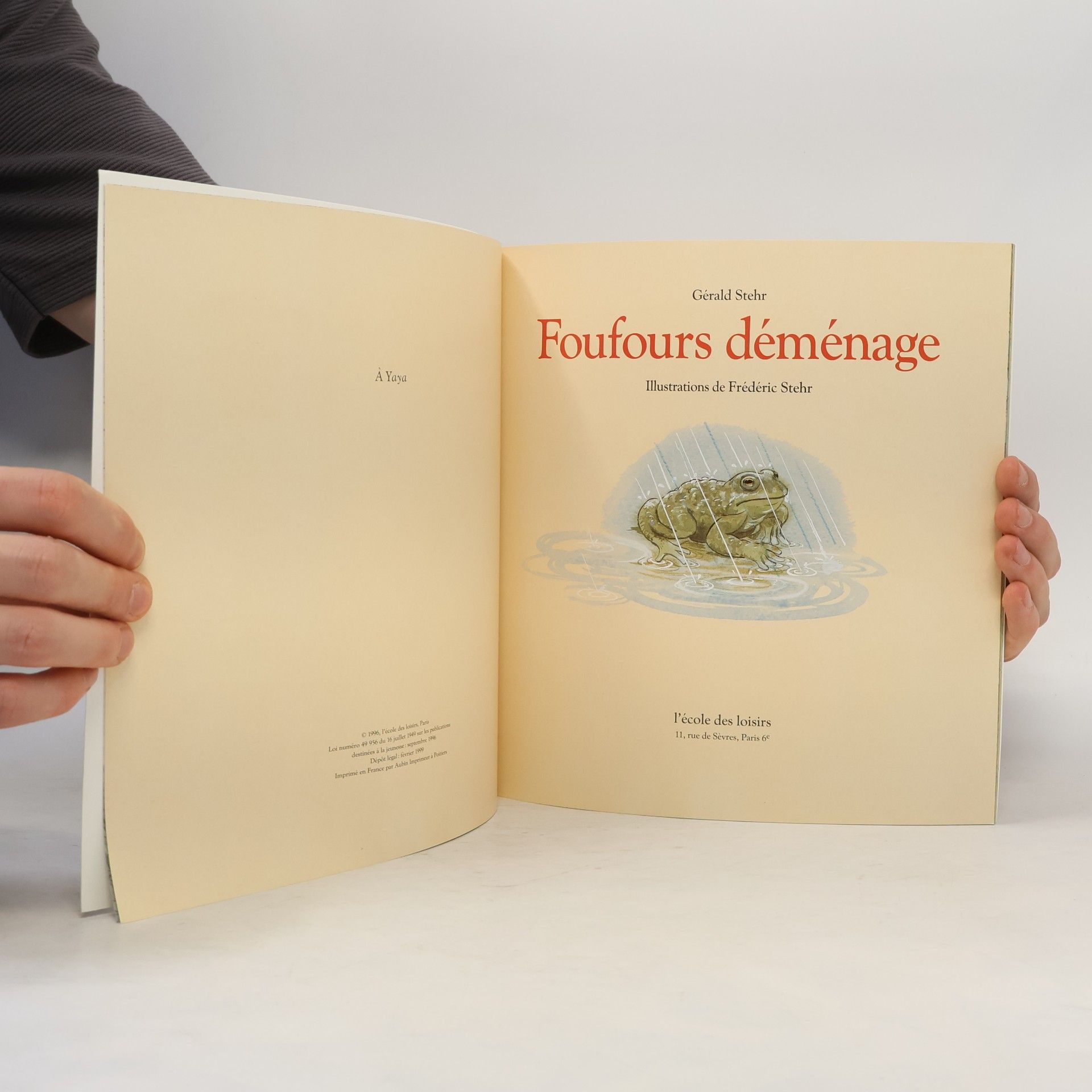 Gérald Stehr Foufours déménage