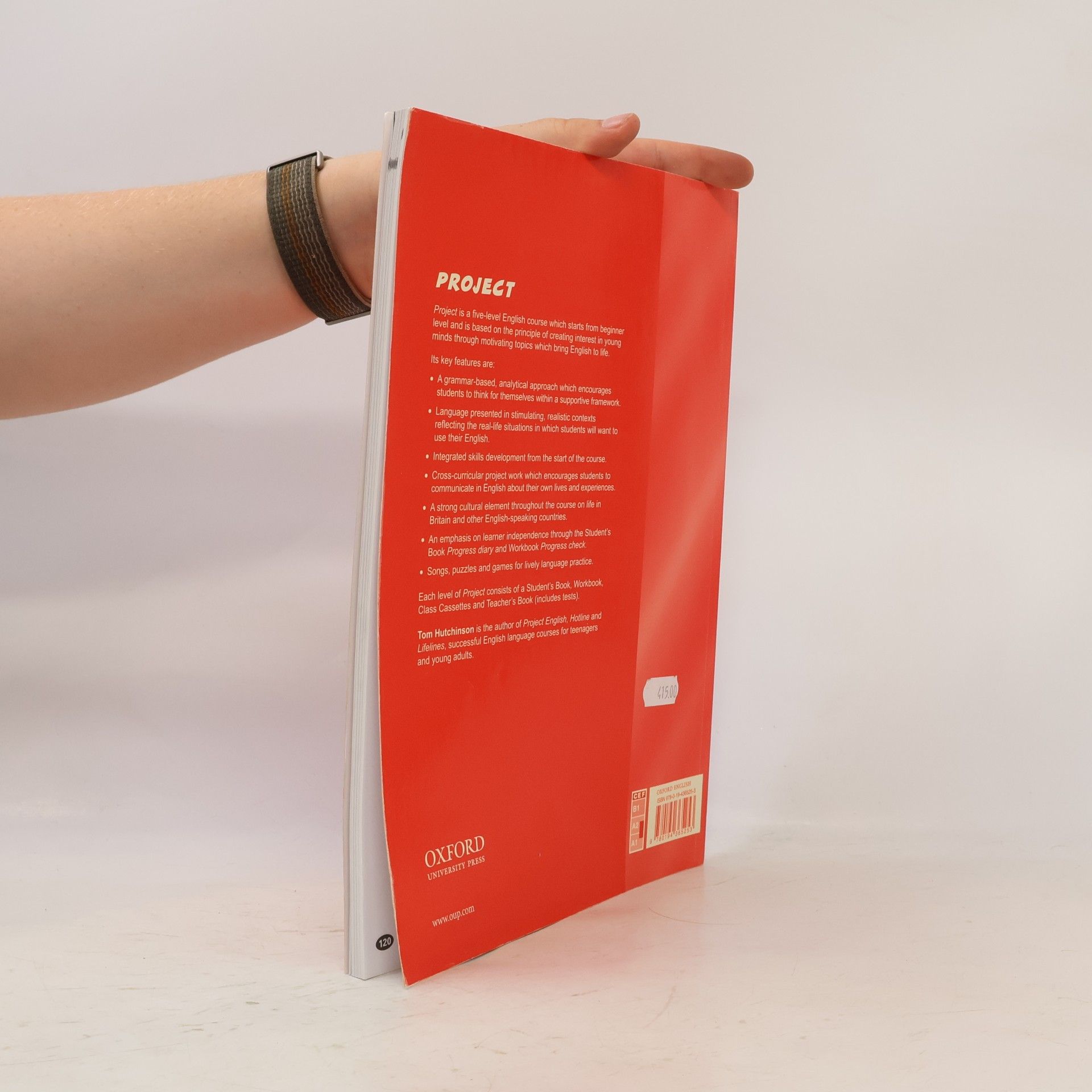 Tom Hutchinson Project 2 - Teachers Book
