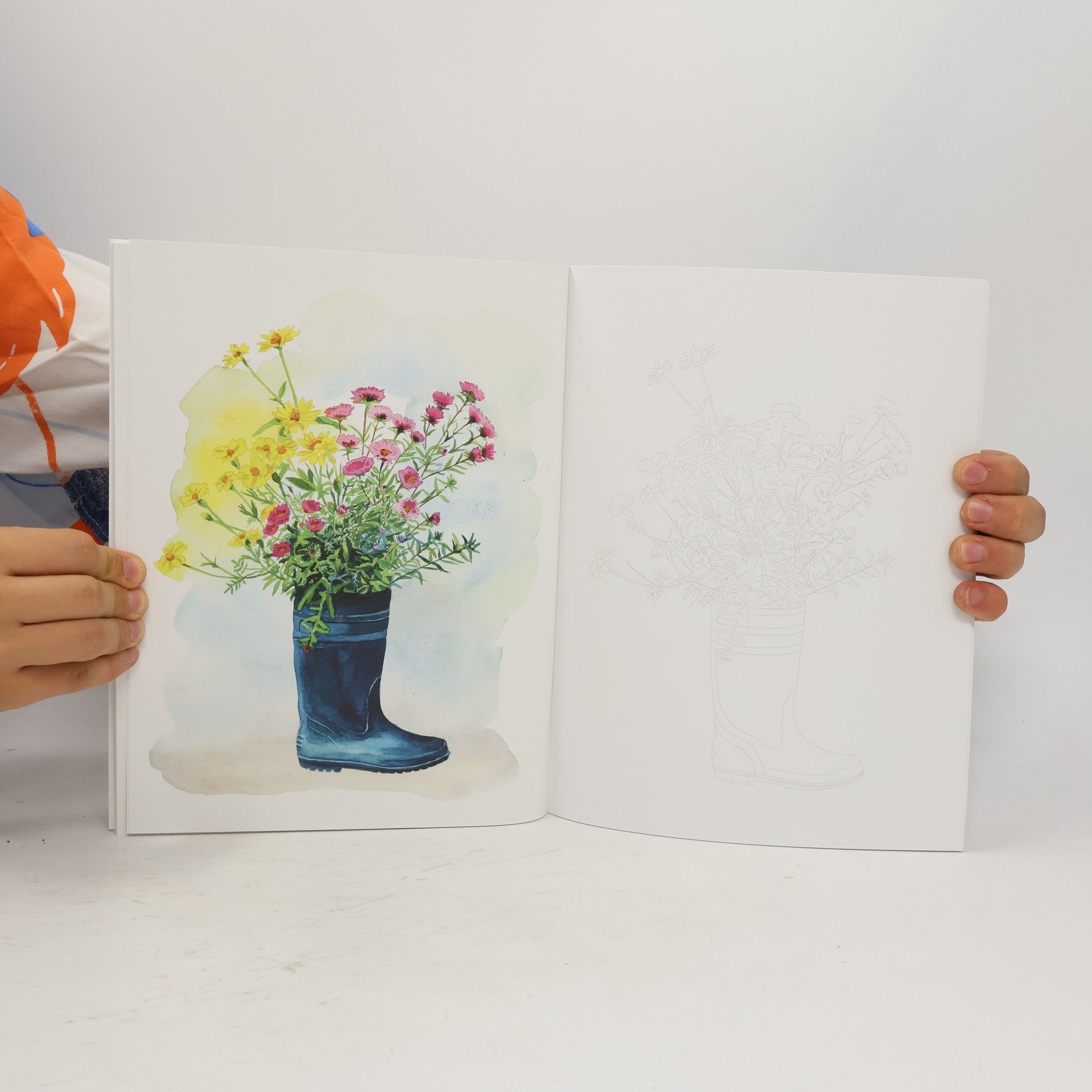 Collectif d'auteurs Coloriage aquarelle. Mon petit jardin