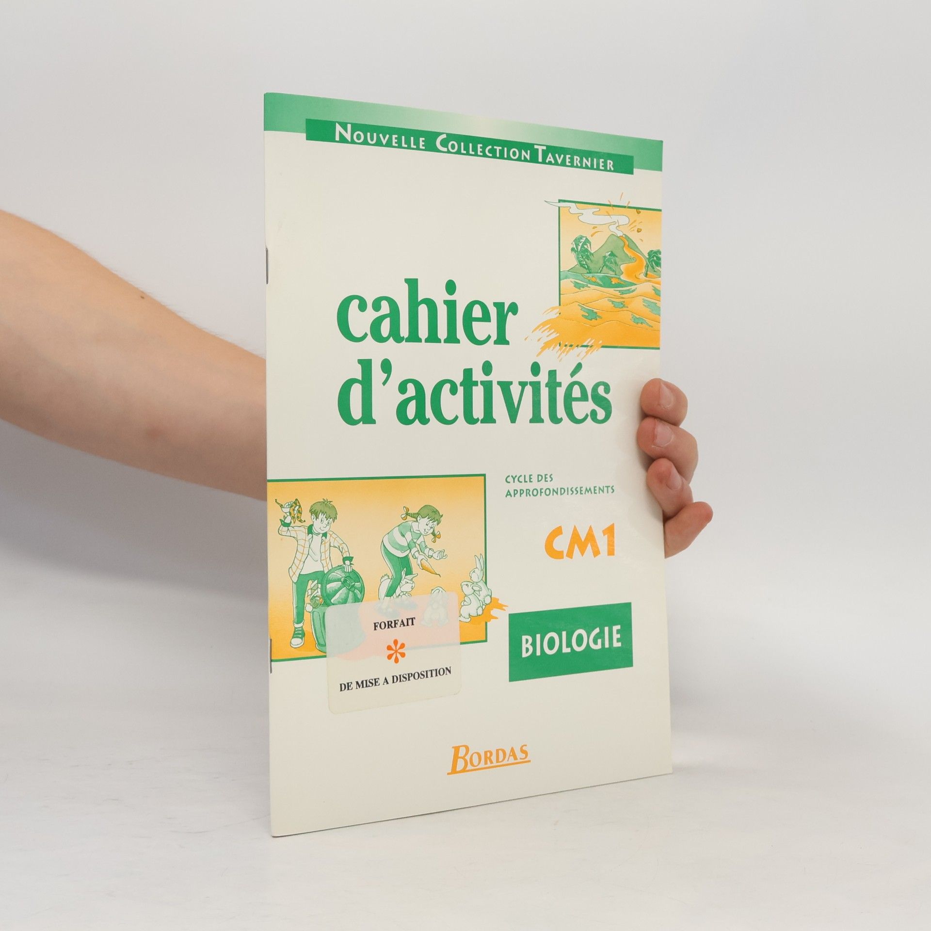 Raymond Tavernier Cahier de biologie CM1