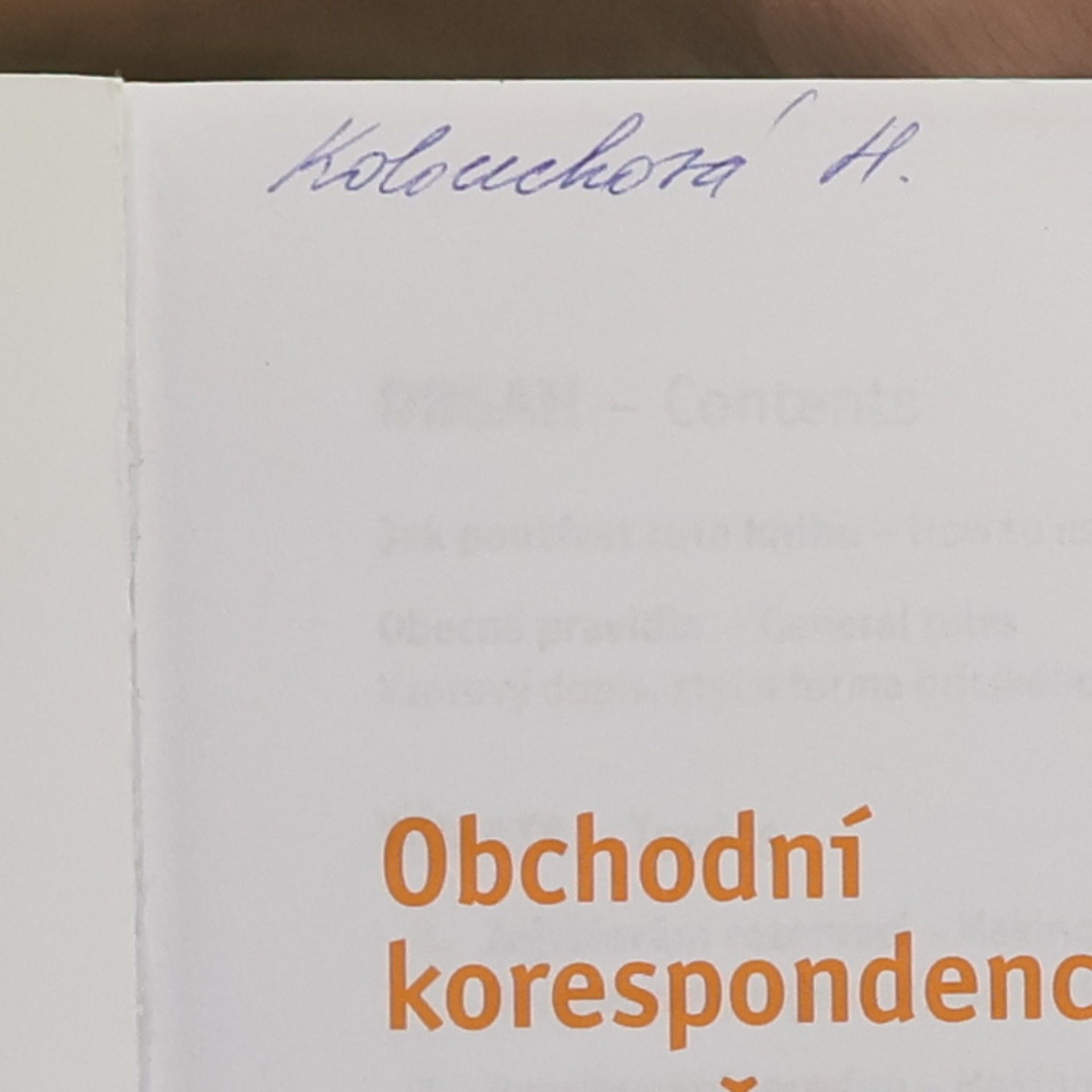 Auteurscollectief Obchodní korespondence a komunikace - Angličtina