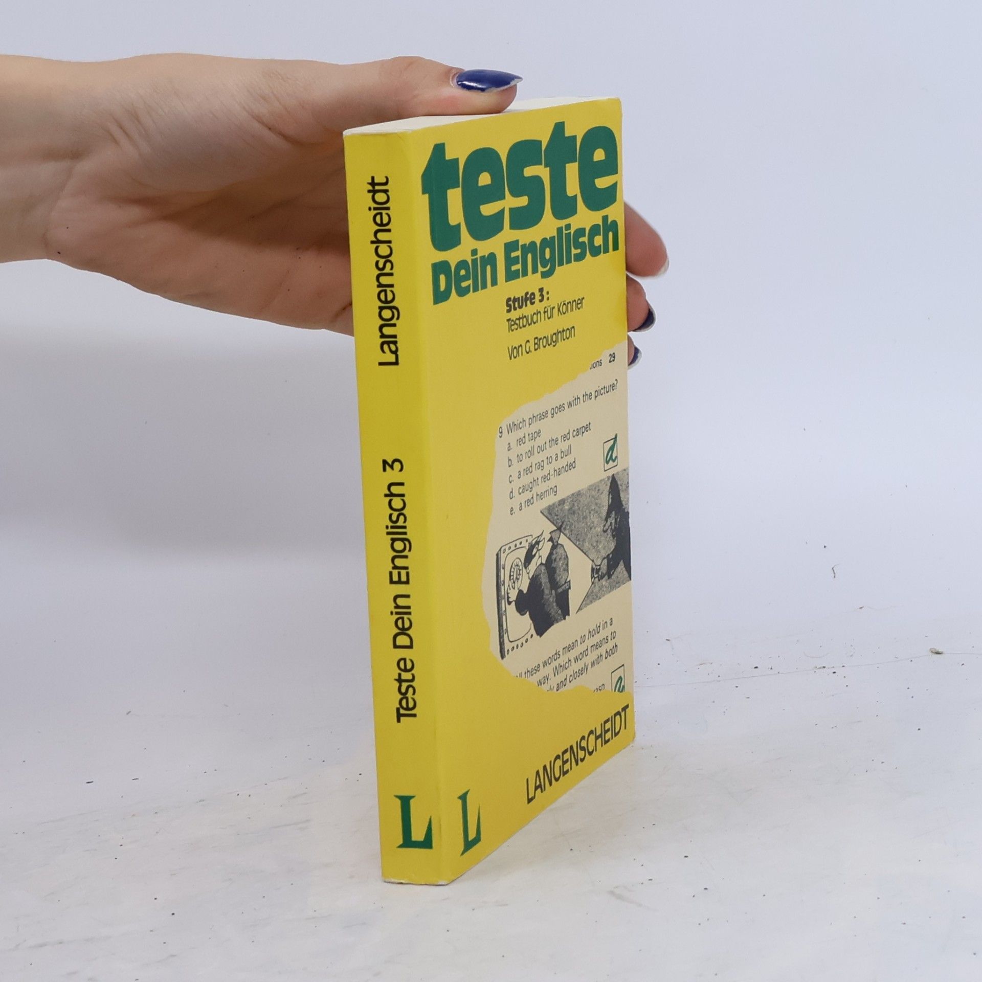 Geoffrey Broughton Teste Dein Englisch! Stufe 3 Testbuch für Könner