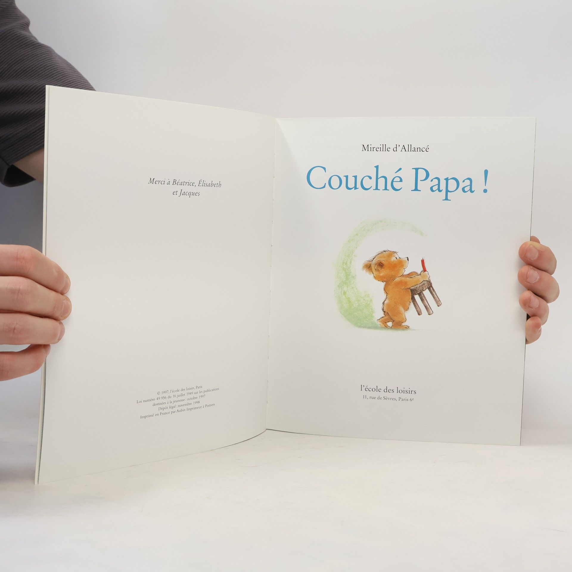 Mireille d'Allancé Couché Papa!