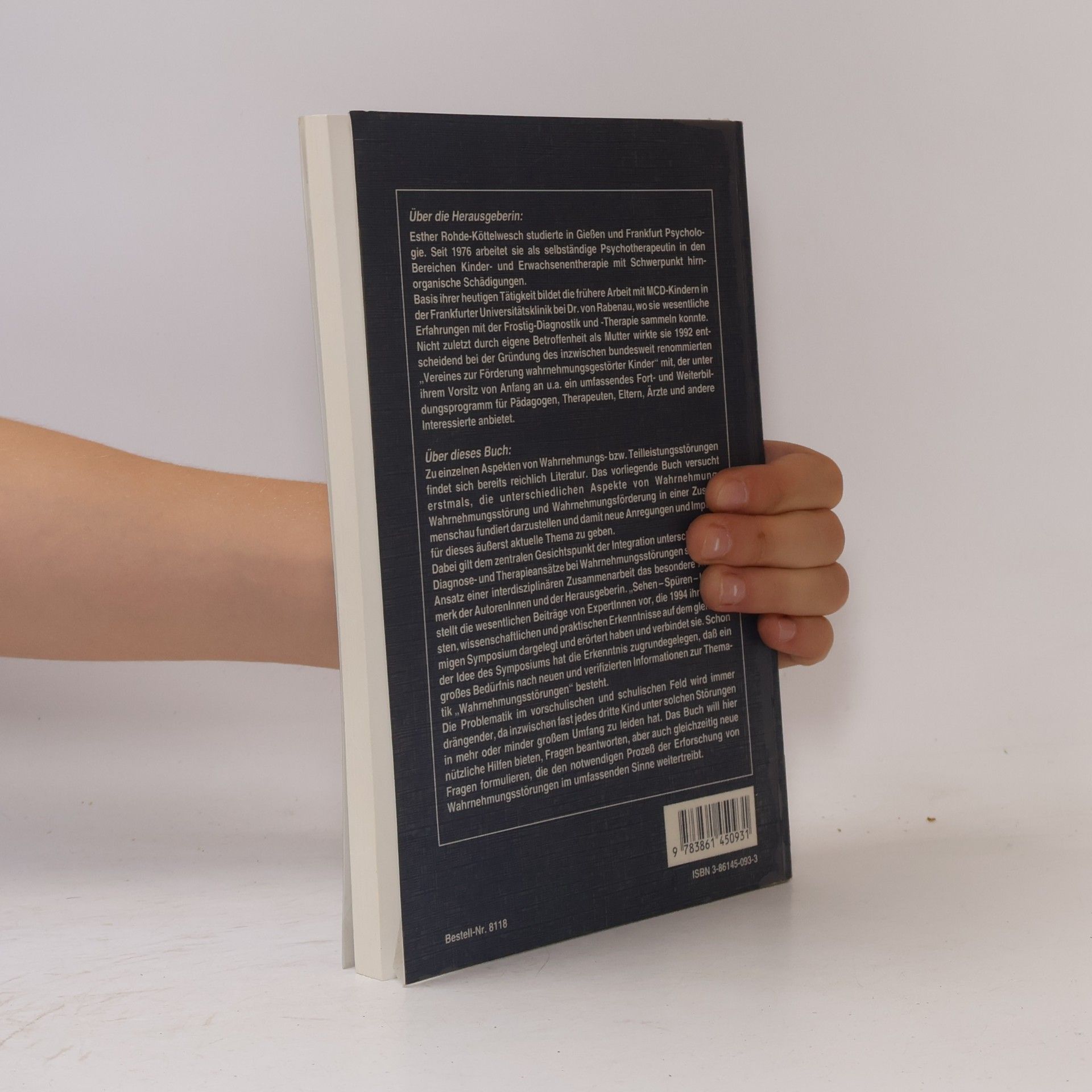 Esther Rohde-Köttelwesch Sehen, Spüren, Hören