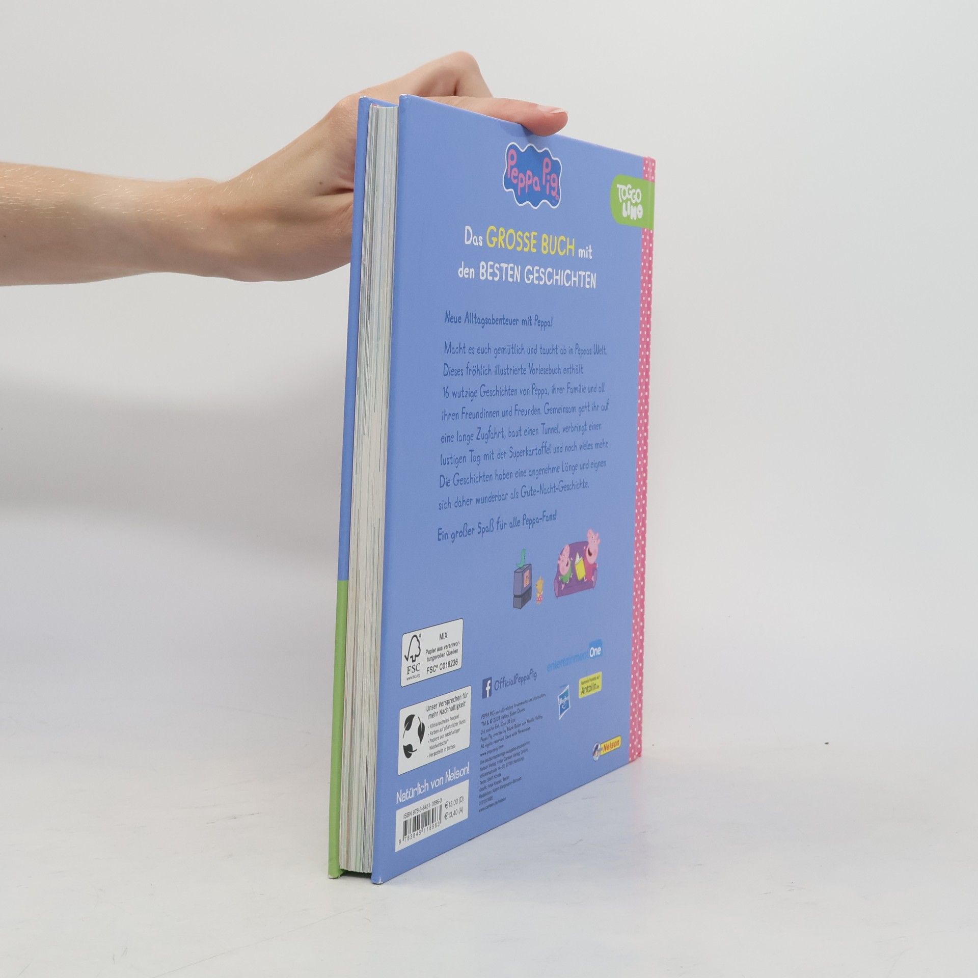 Steffi Korda Peppa Pig: Das große Buch mit den besten Geschichten
