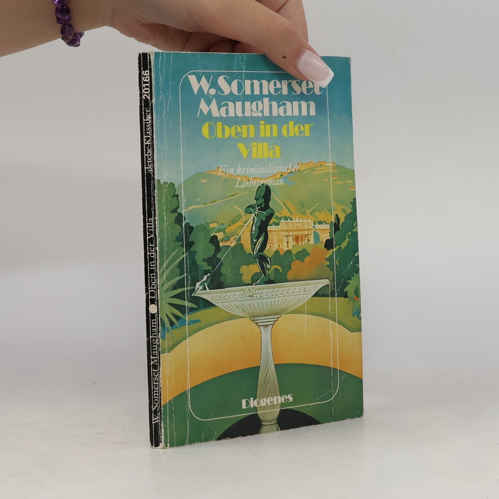 William Somerset Maugham Oben in der Villa