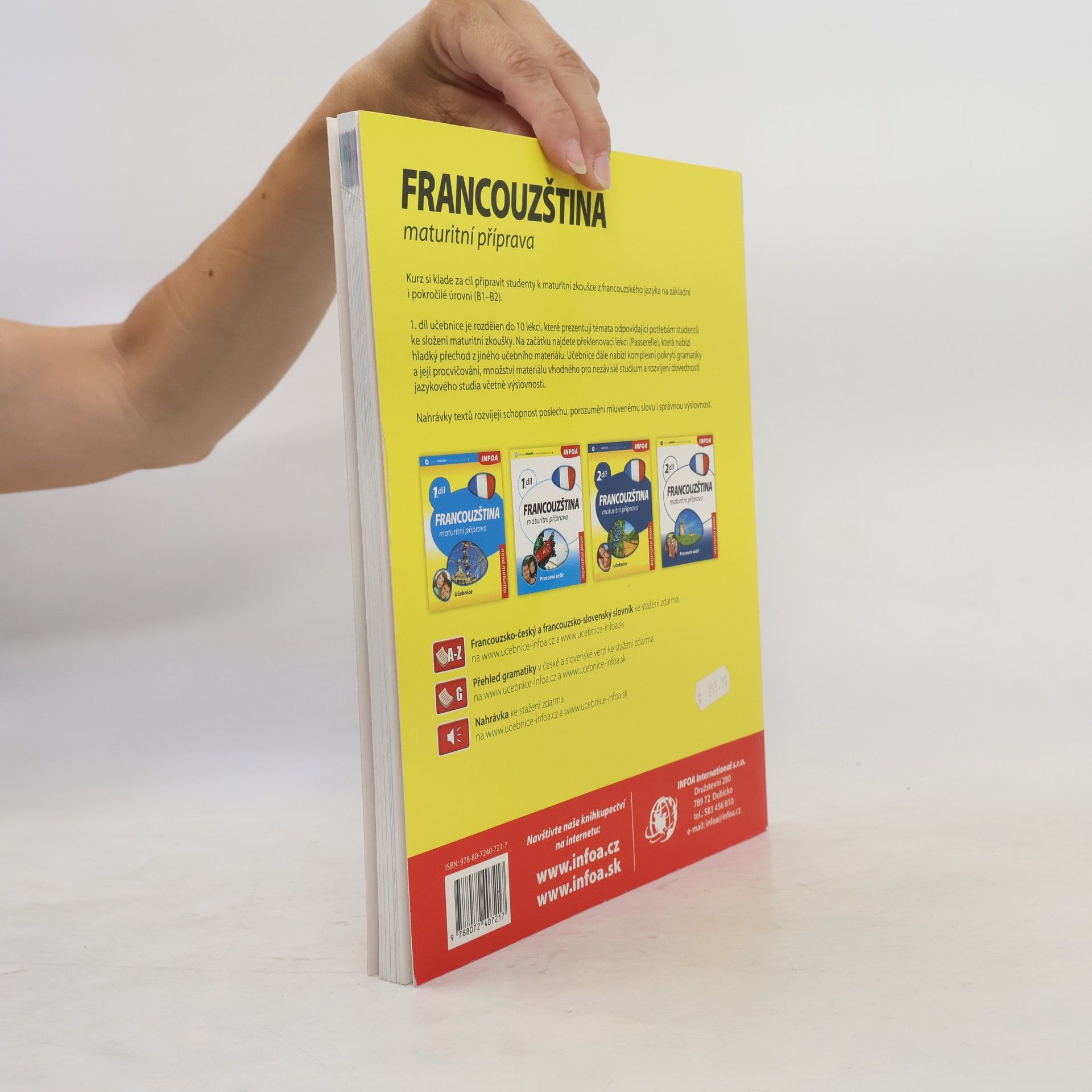 Danièle Bourdais Francouzština : maturitní příprava : učebnice. 1. díl