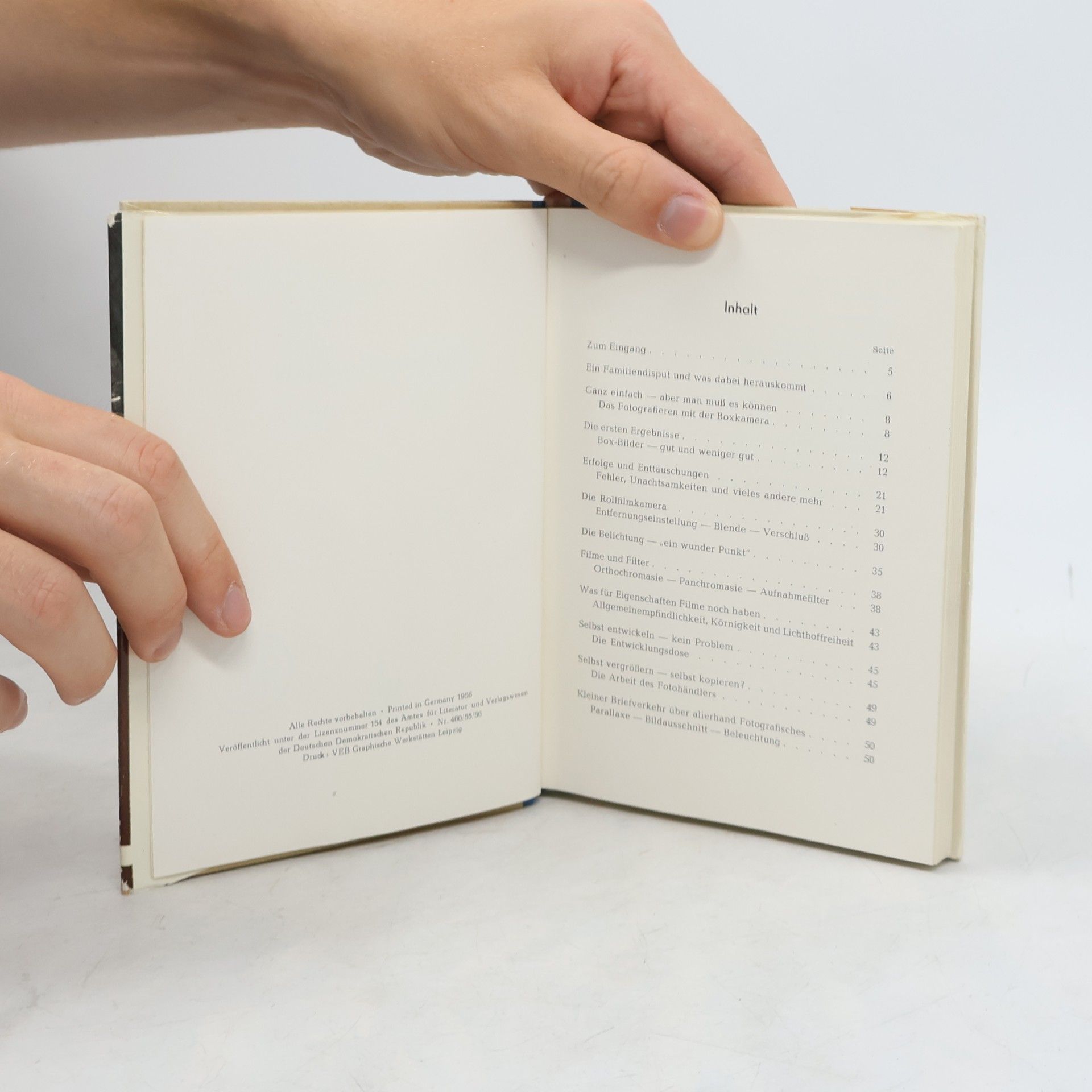 Erich Feuereissen Mein kleines Fotolehrbuch