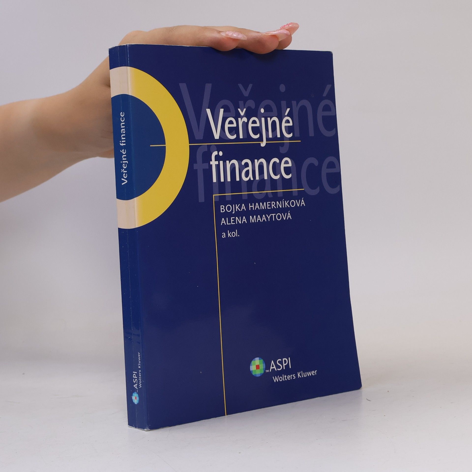Bojka Hamerníková Veřejné finance
