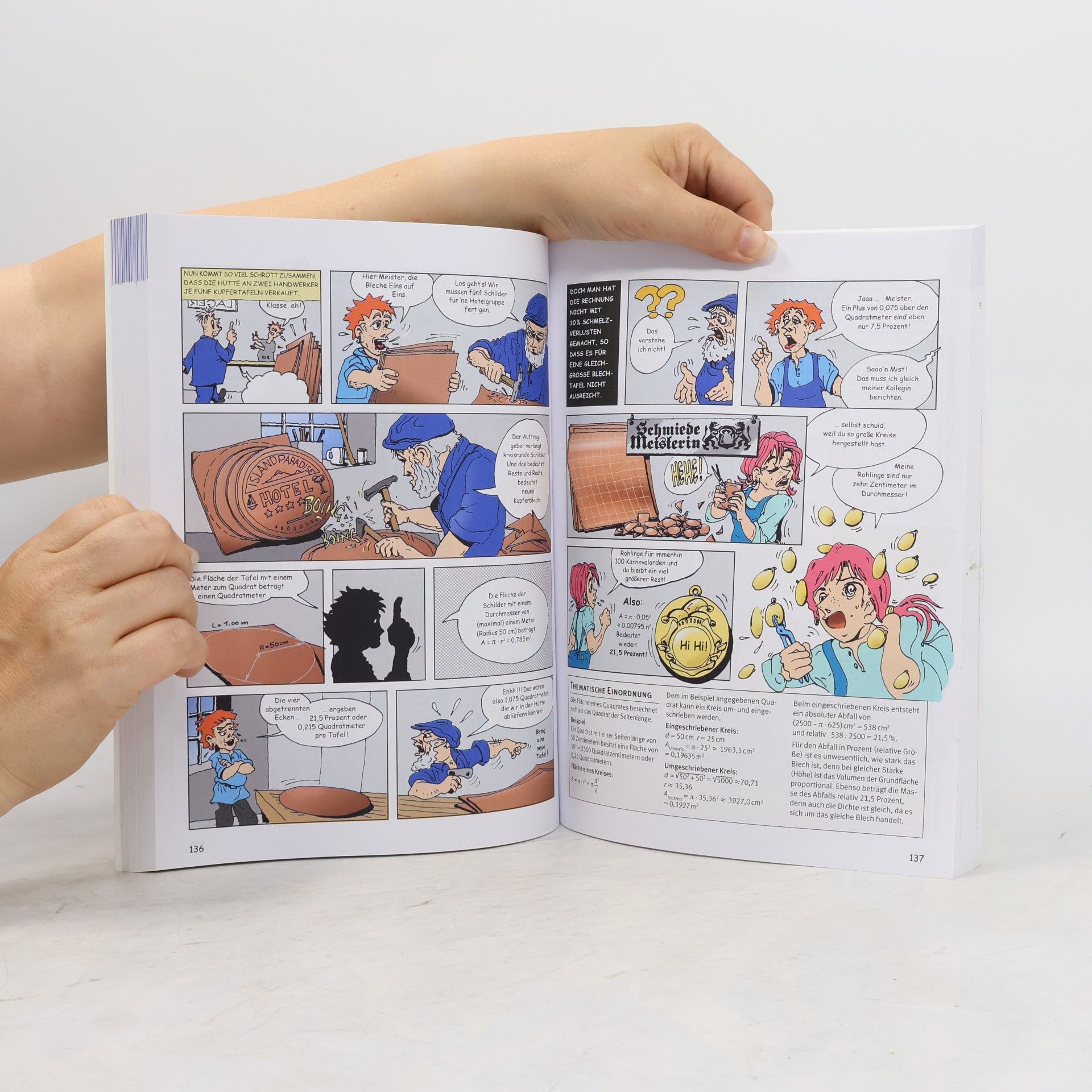 Gert Höfner Das verrückte Mathe-Comic-Buch