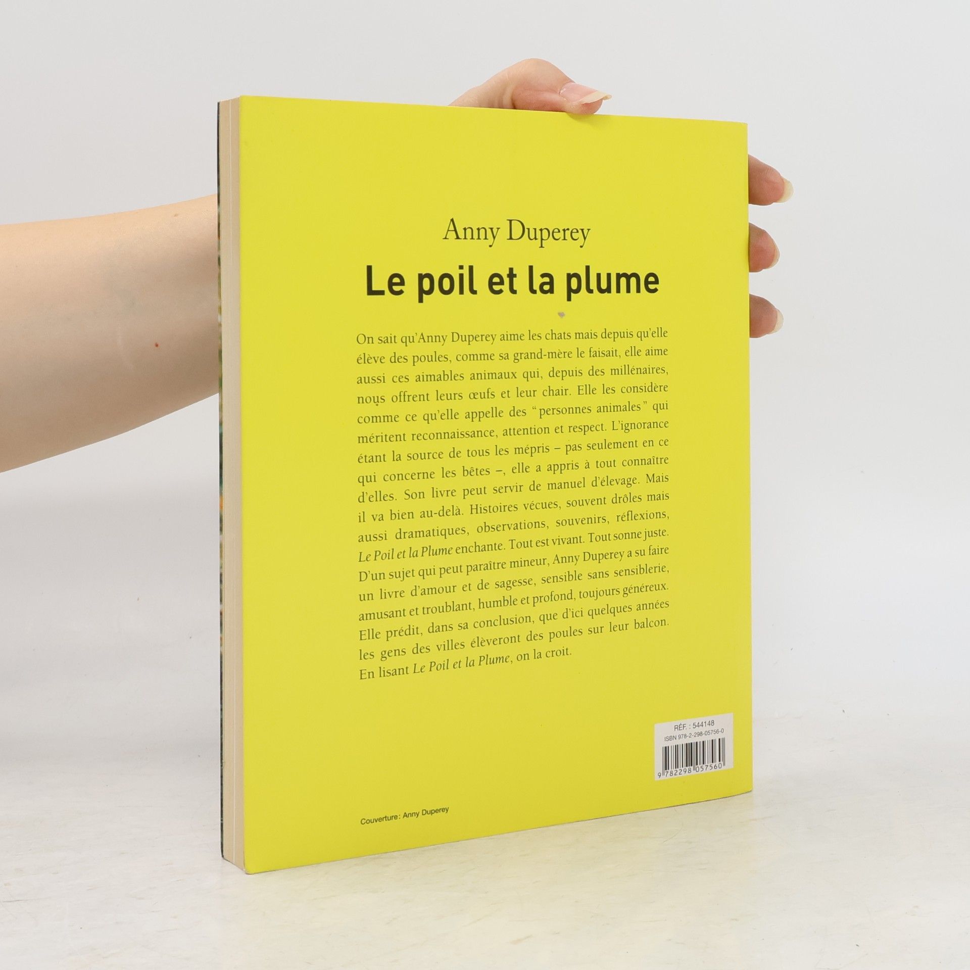 Anny Duperey Le poil et la plume