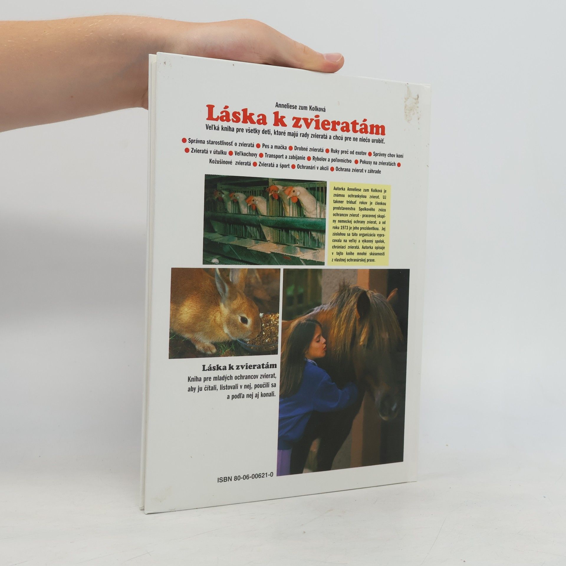 Anneliese Zum Kolk Láska k zvieratám