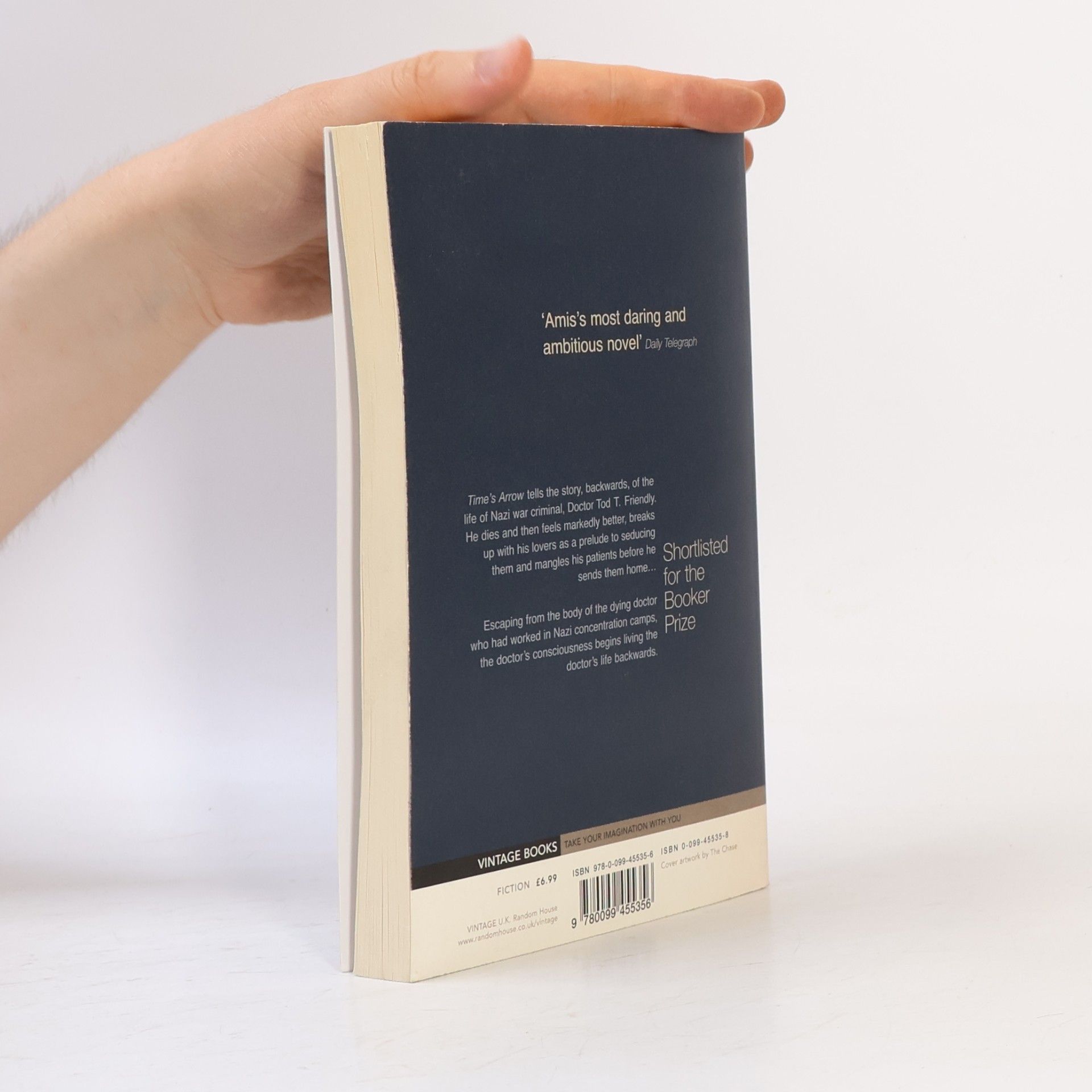 Martin Amis Time's Arrow. Pfeil der Zeit, englische Ausgabe