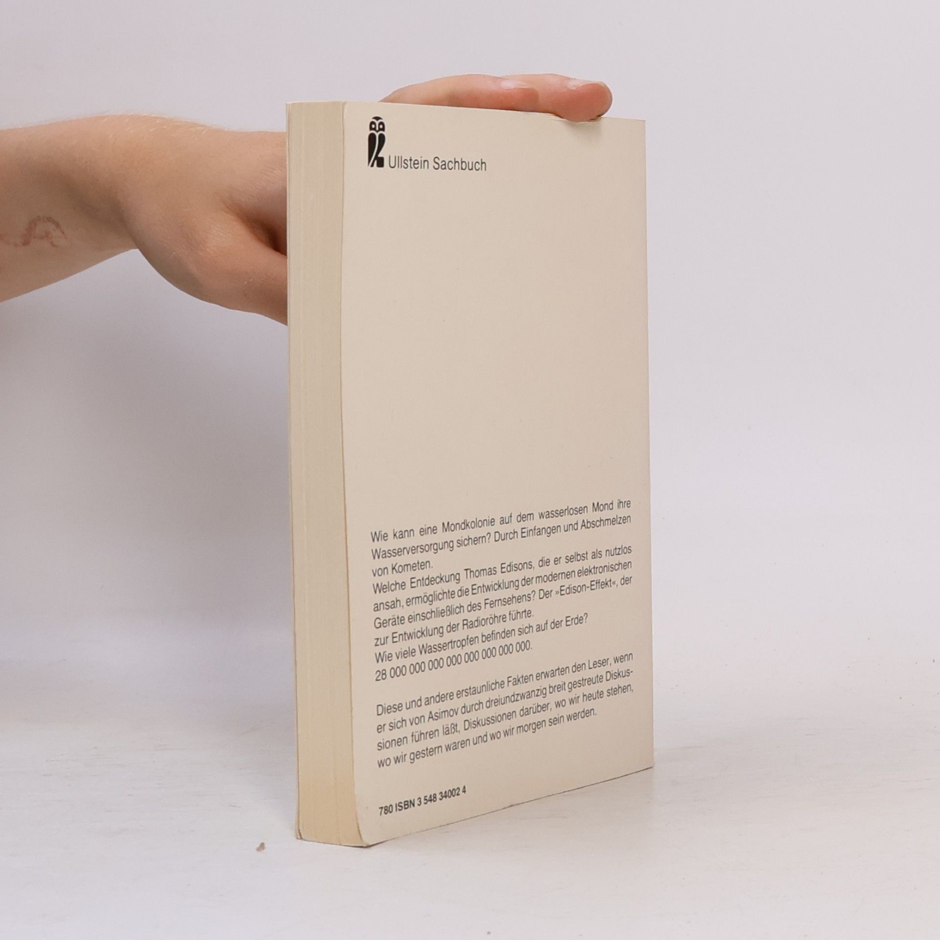 Isaac Asimov Aller Anfang ist Schwere