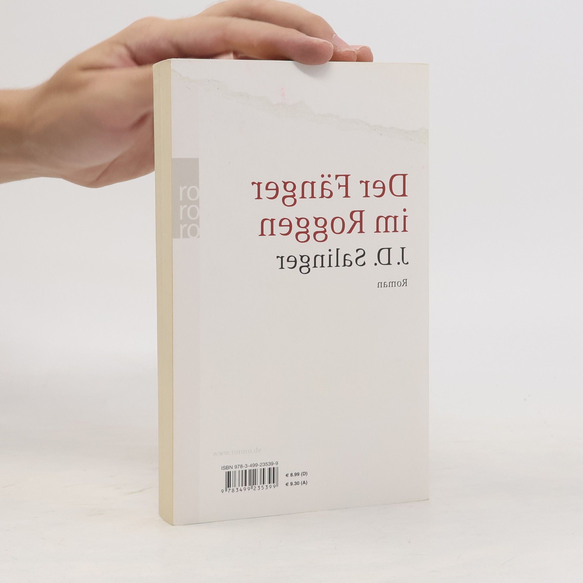 J. D. Salinger Der Fänger im Roggen