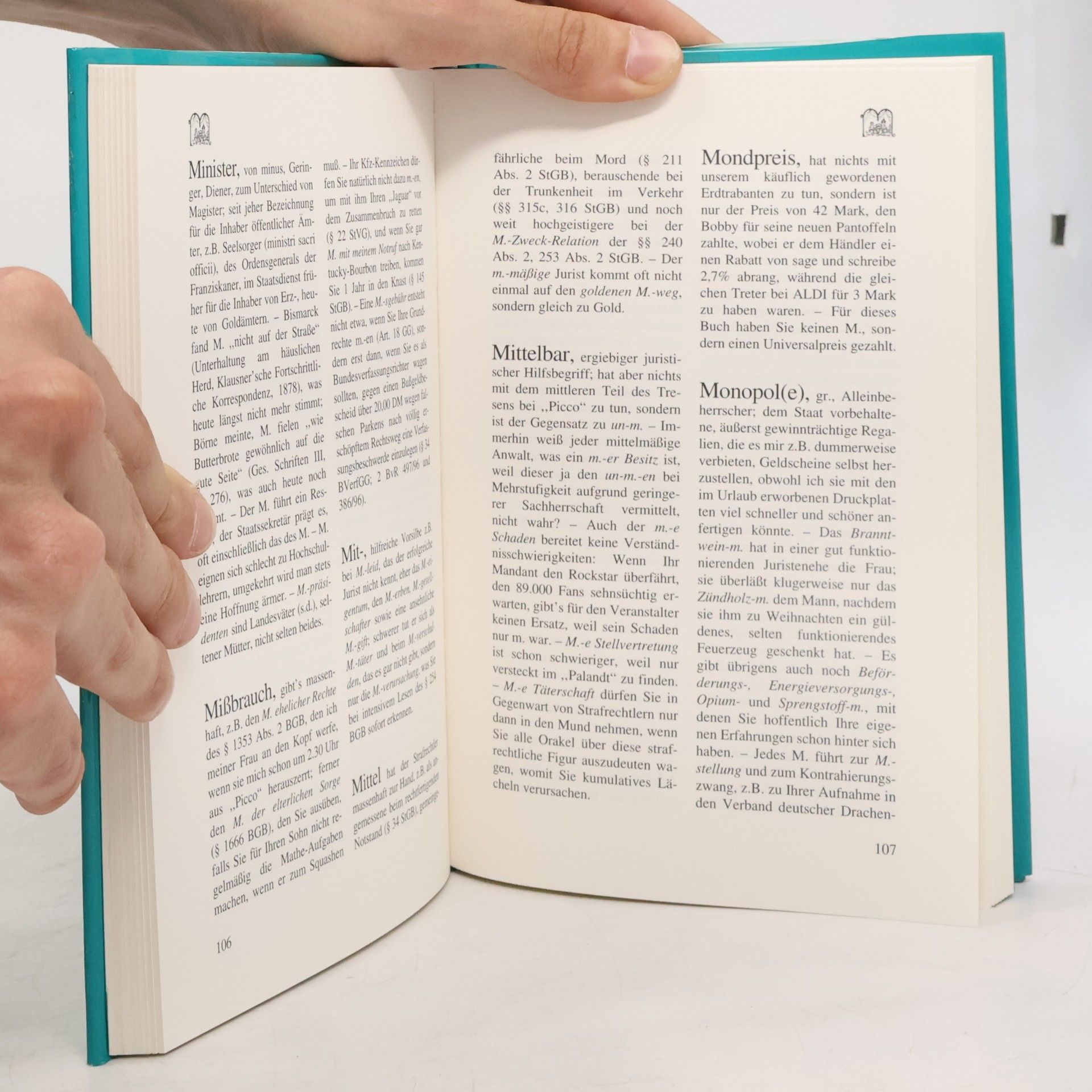 Ernst Teubner Teubners satirisches Rechtswörterbuch