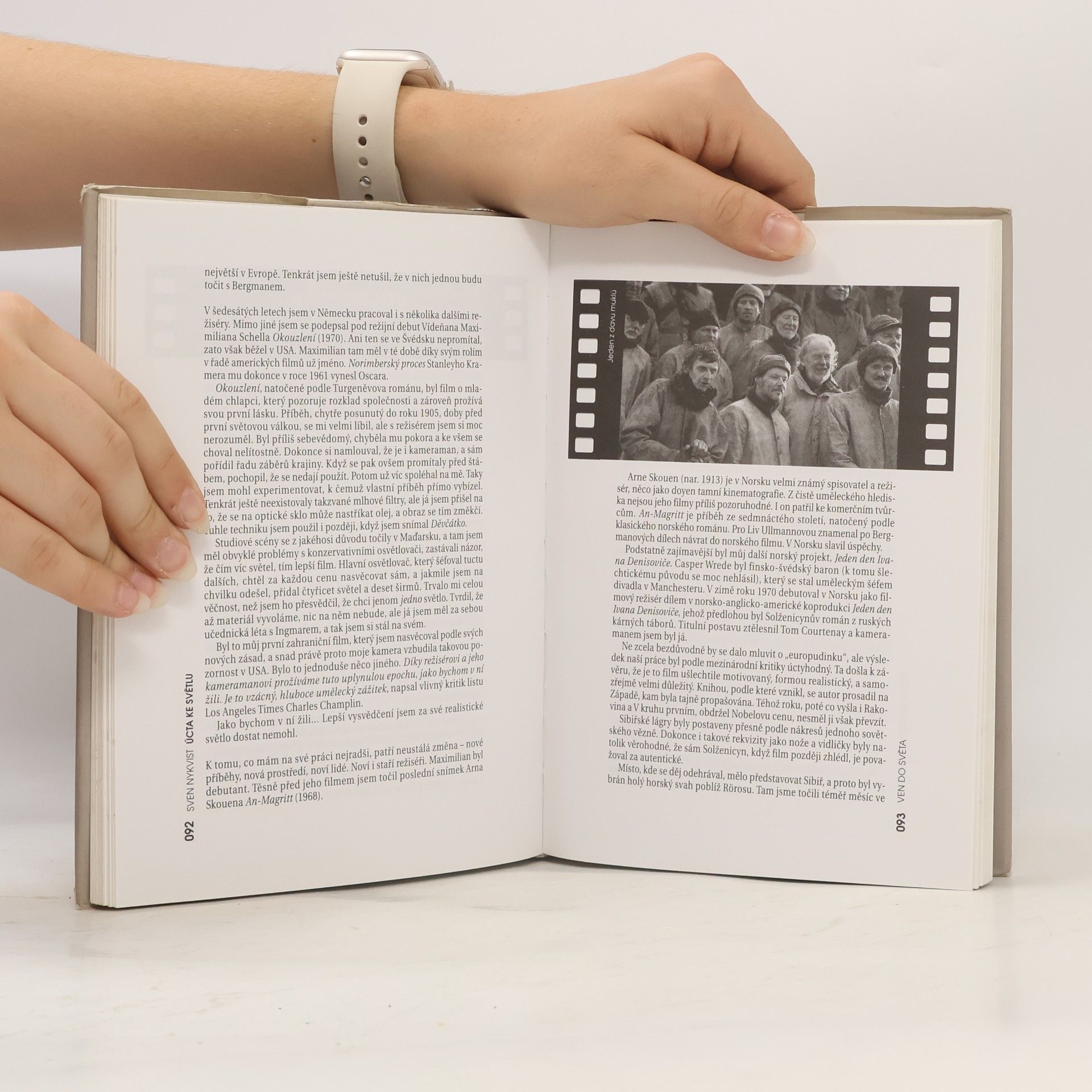 Sven Nykvist Úcta ke světlu
