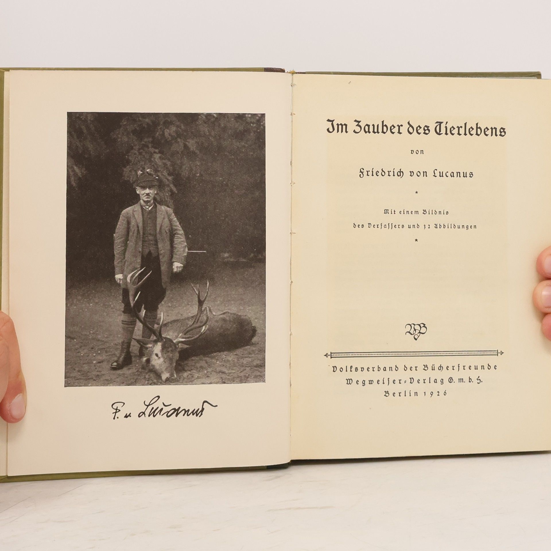 Friedrich von Lucanus Im Zauber des Tierlebens