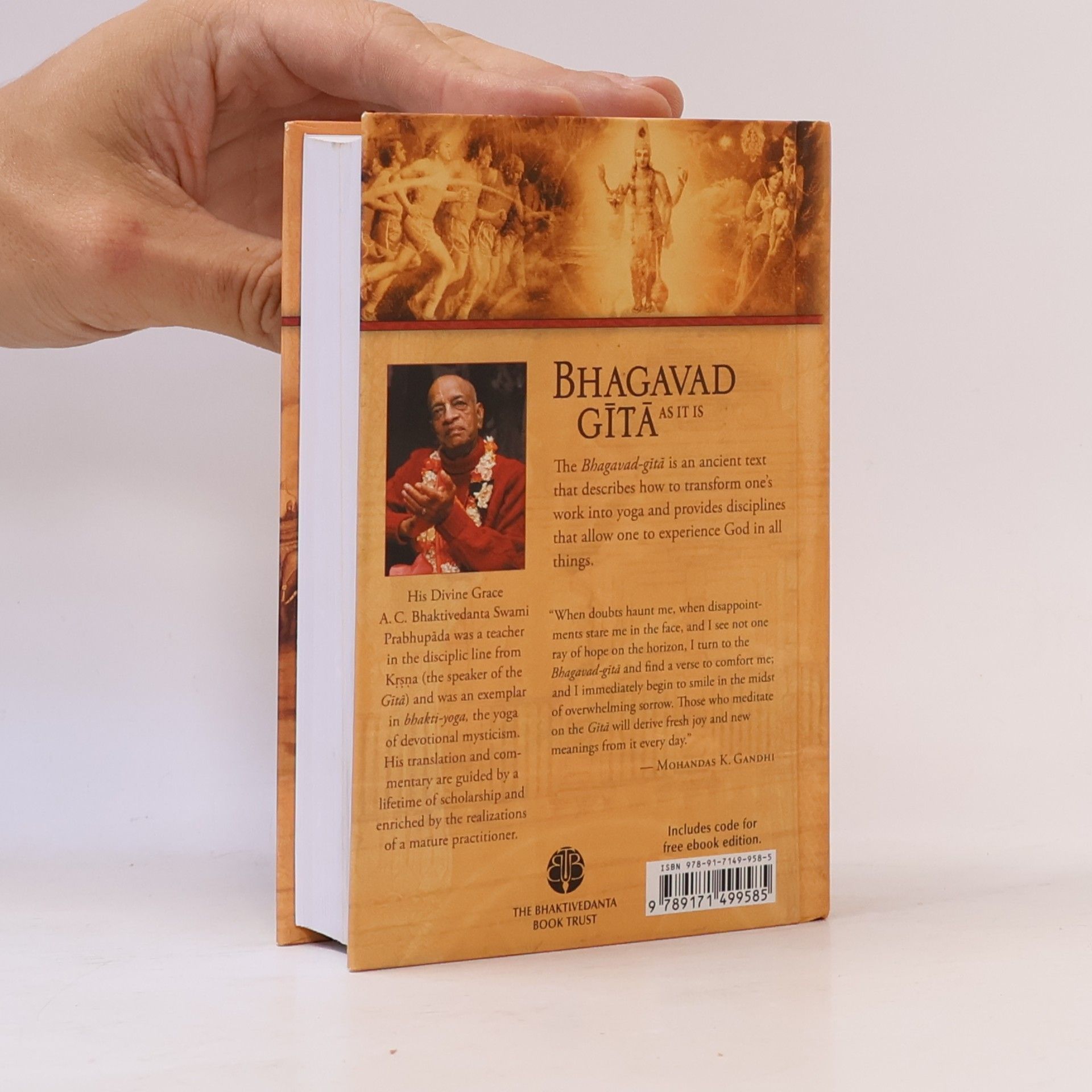 A. C. Bhaktivedanta Swami Prabhupada Bhagavadgita as it is