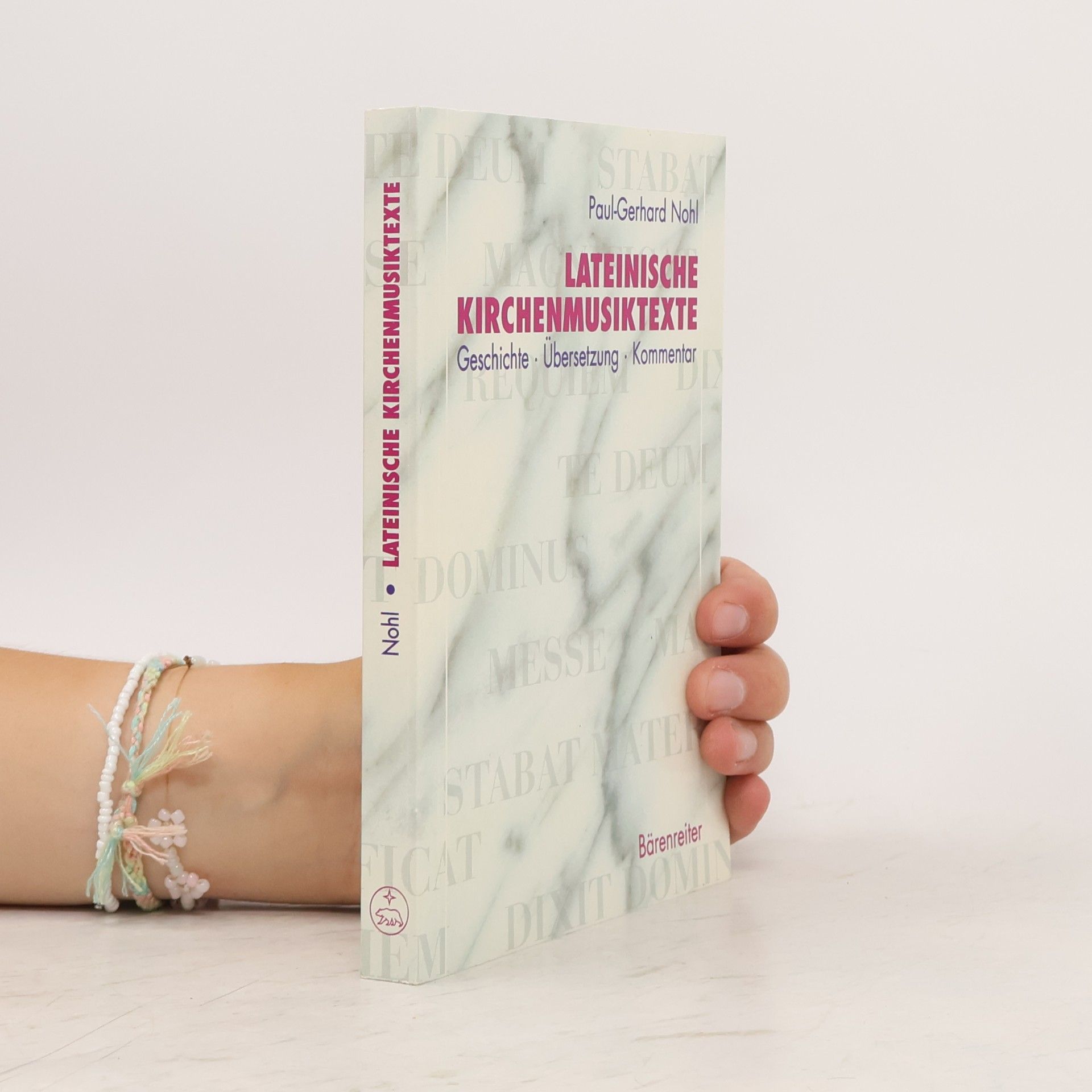 Paul-Gerhard Platte Lateinische Kirchenmusiktexte