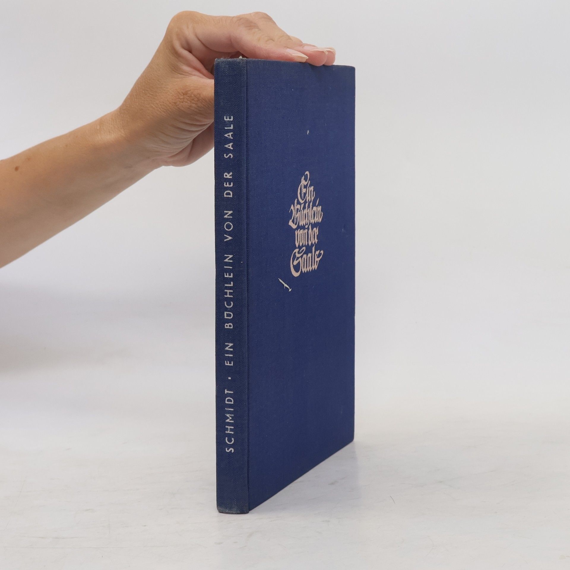 Gerhardt Schmidt Ein buchlein von der Saale