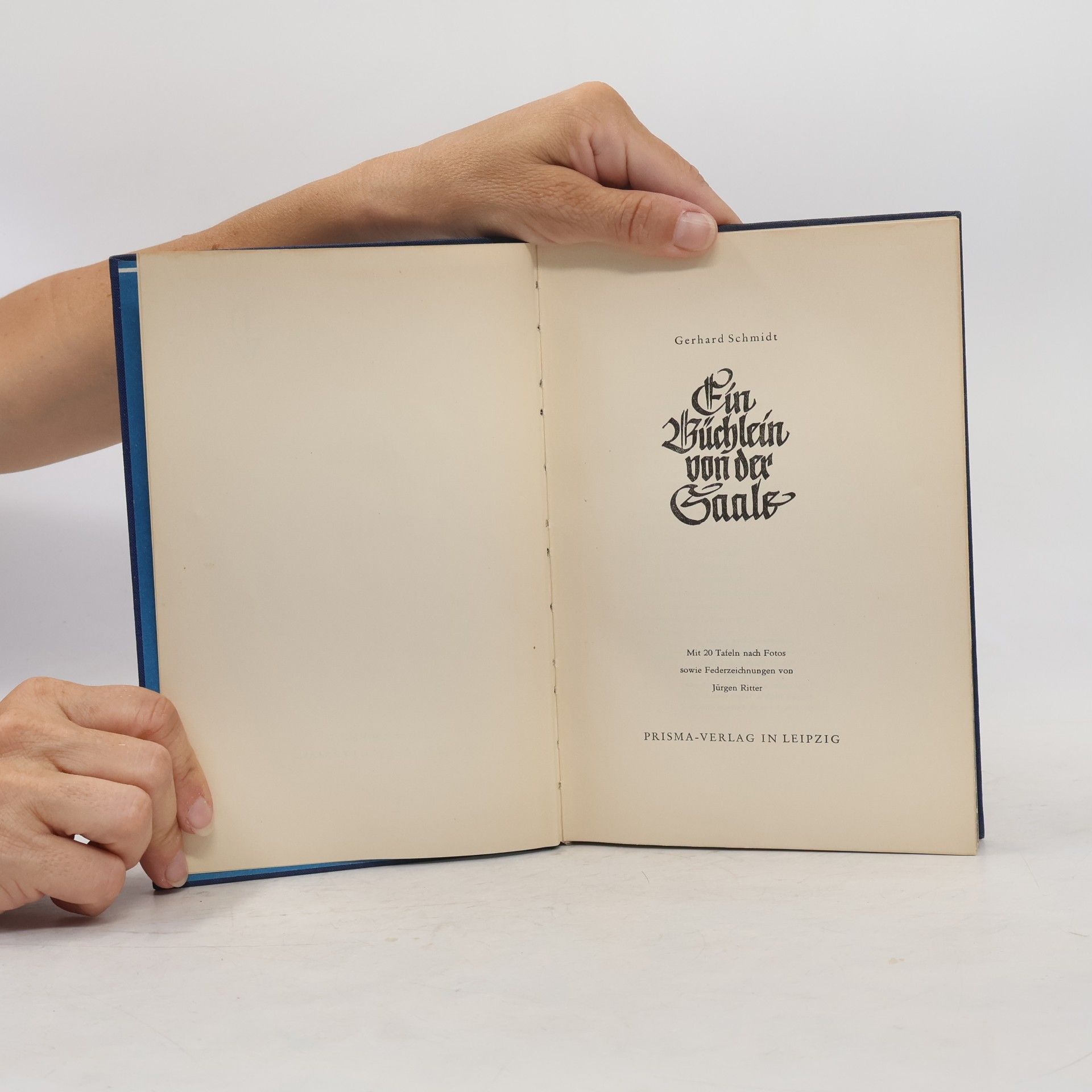 Gerhardt Schmidt Ein buchlein von der Saale